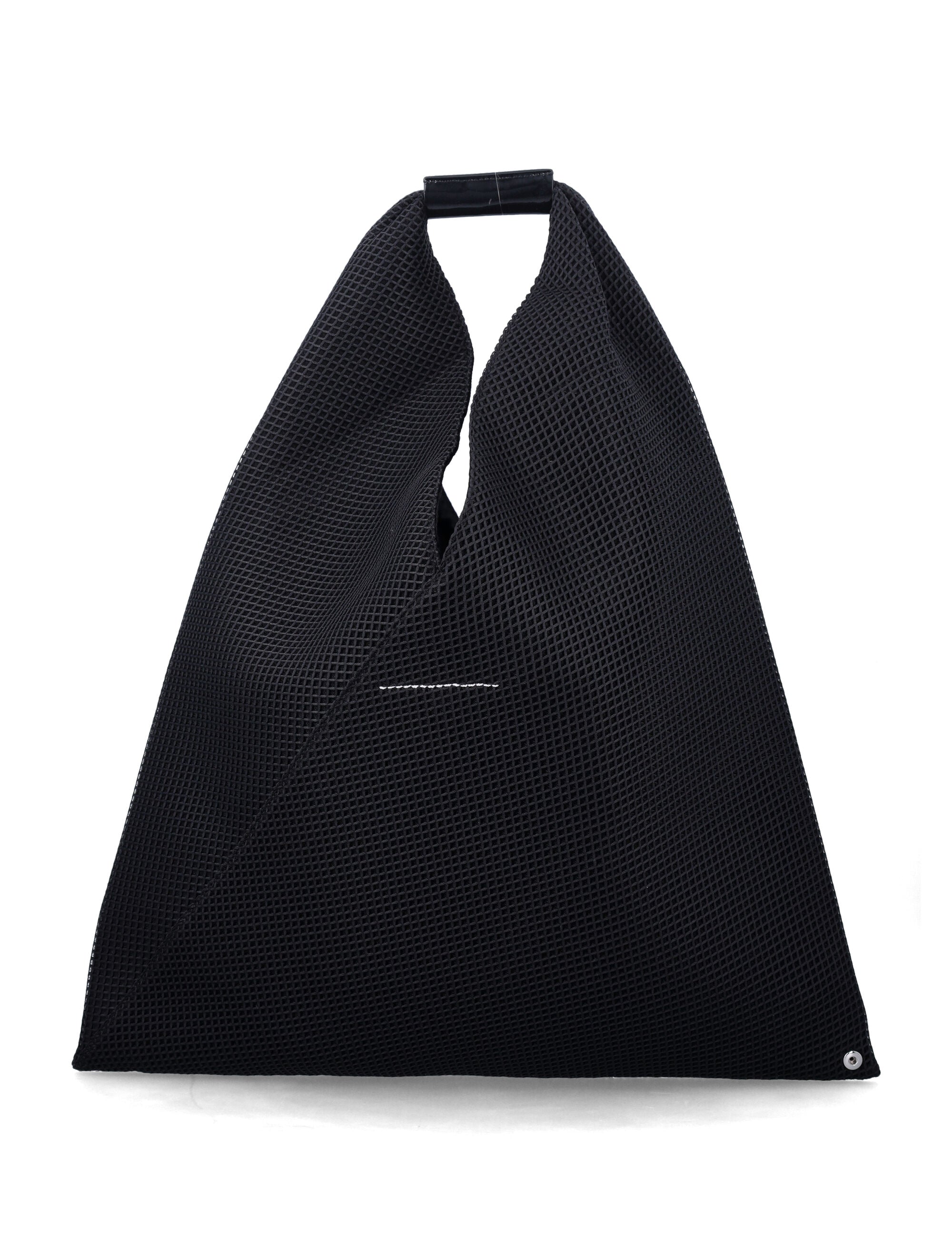 Mm6 Maison Margiela Japanese Classic Bag Black Polyester Contrast Tote