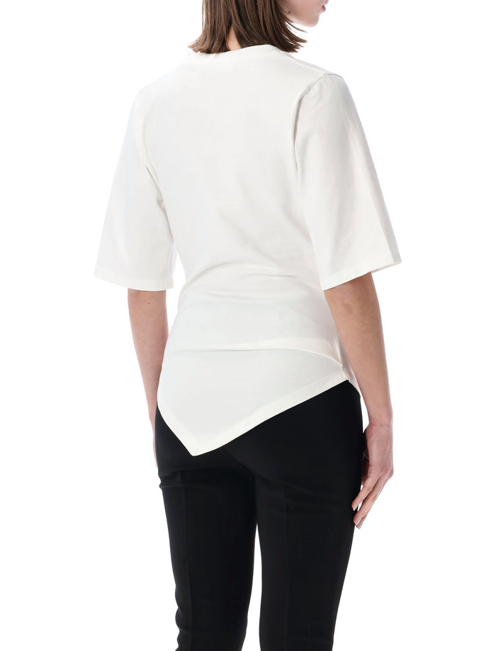 Róhe Twisted Organic Cotton T-Shirt White