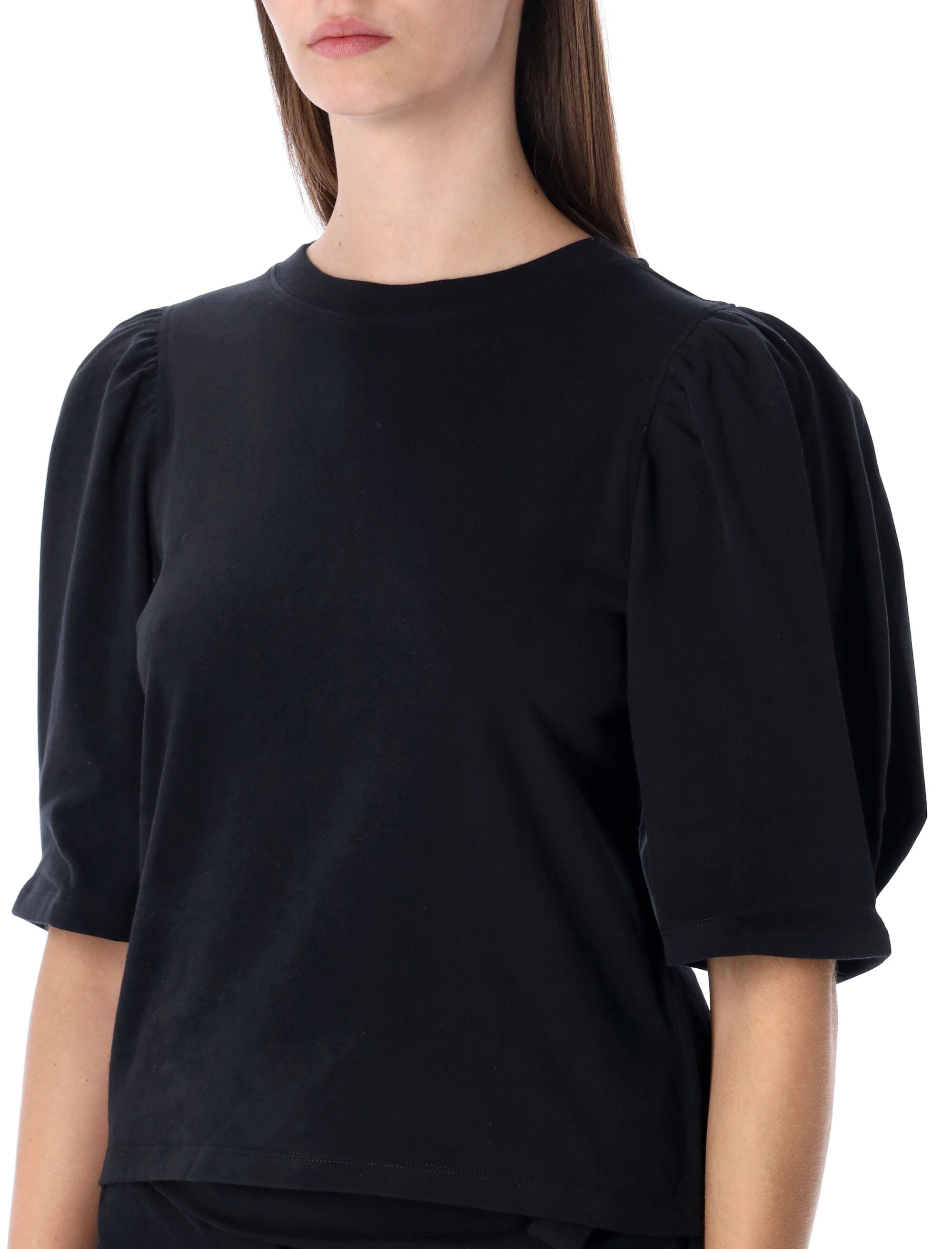 Isabel Marant Maeliss organic cotton t-shirt Black