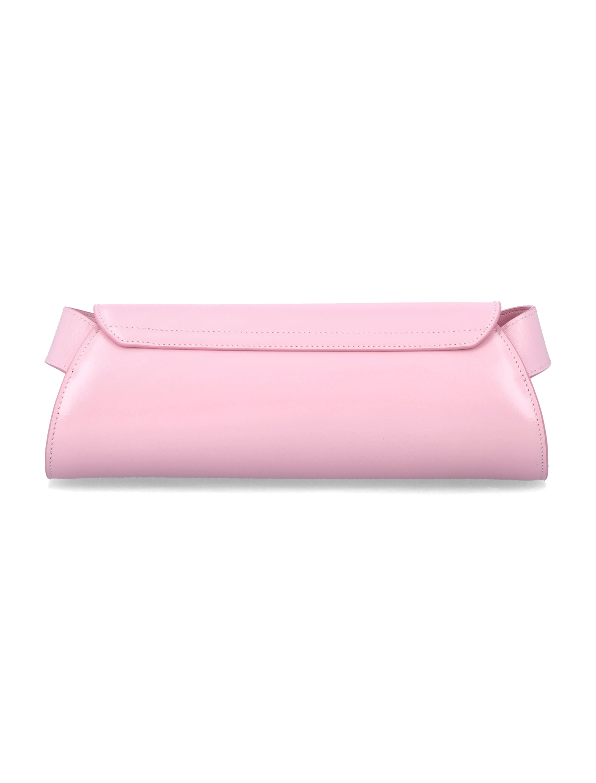 Jil Sander Cannolo small leather bag Pink Bovine Lining Shoulder