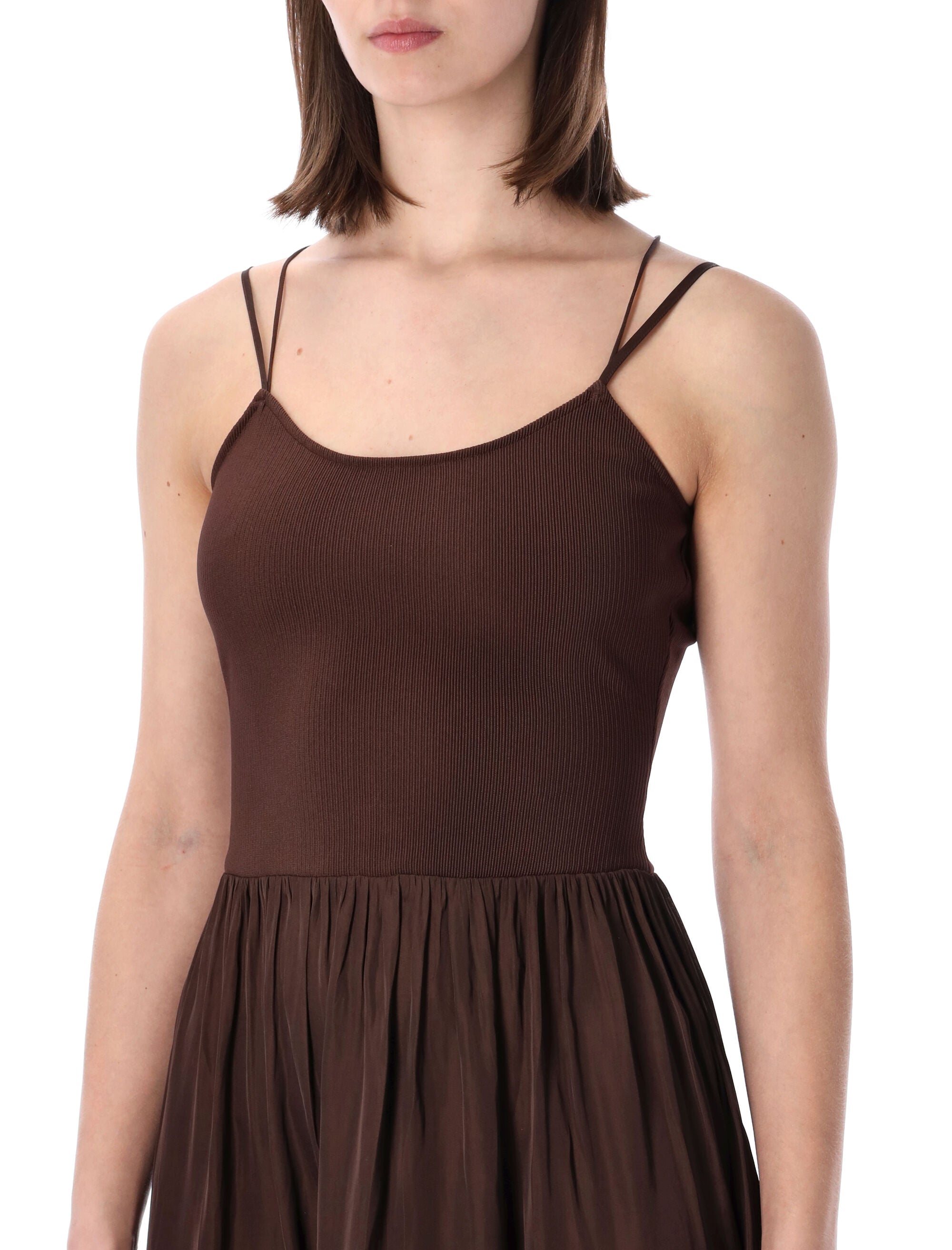 Sessùn Sweet Mambo Moka Long Dress Polyester