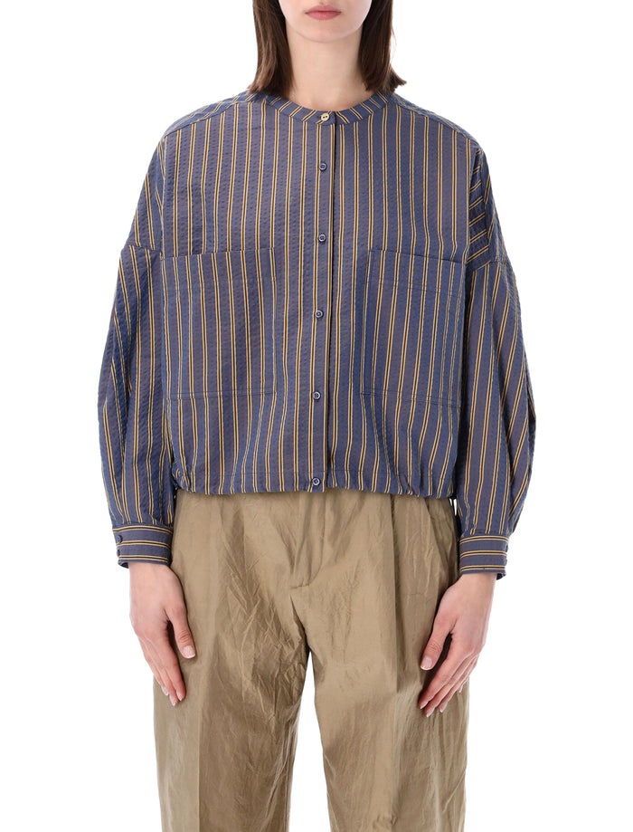 Sessùn Cadaques Seersucker Shirt Rivage Cotton