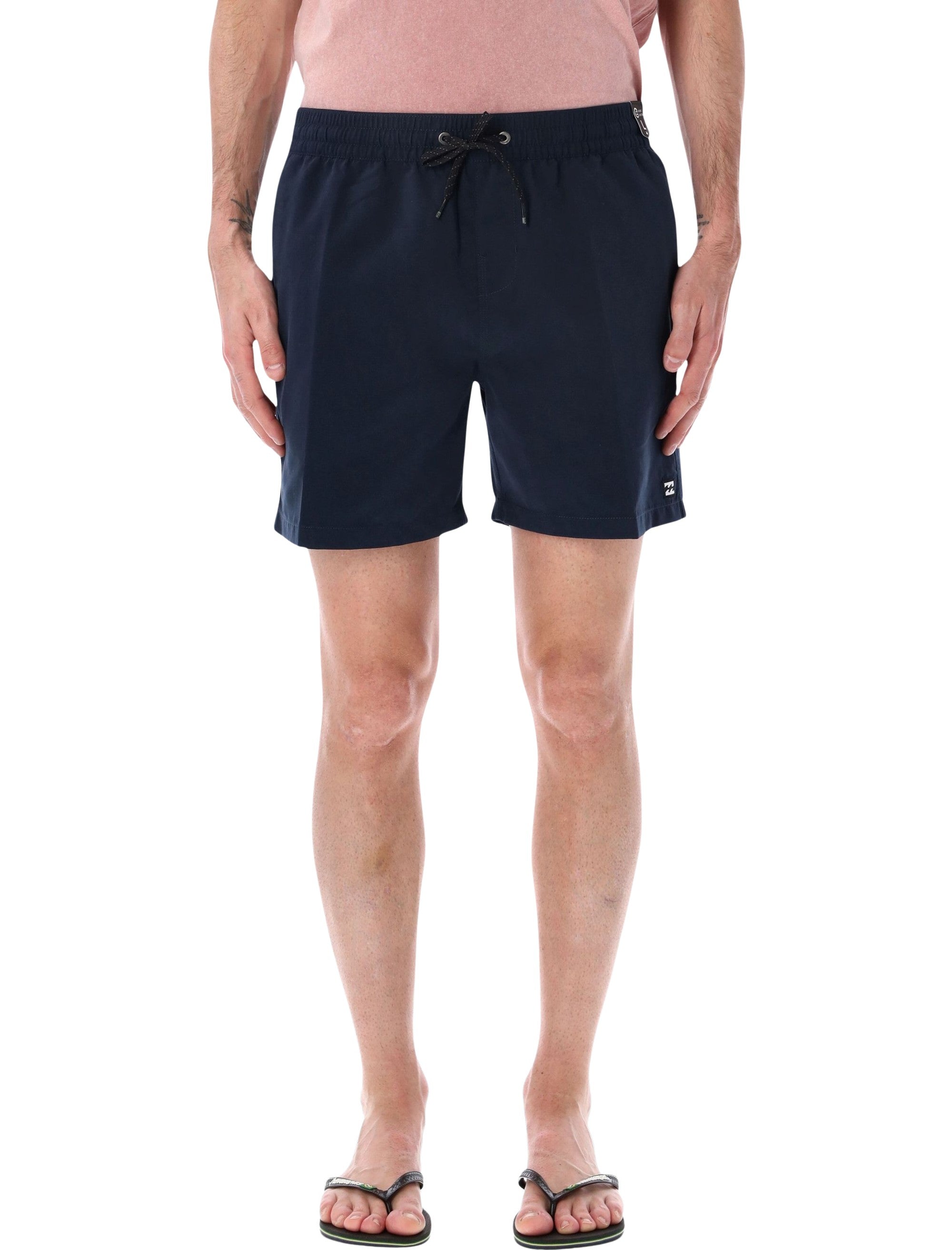 Billabong All Day Layback Trunks Navy Recycled Polyester Swimwear