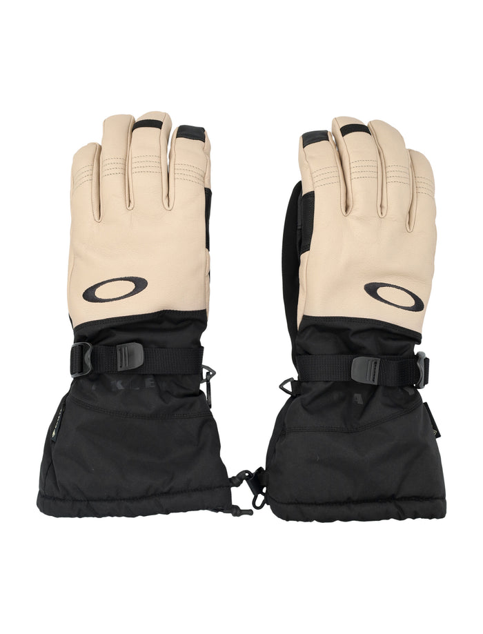 Oakley Ellipse goatskin gauntlet gloves Humus Polyester