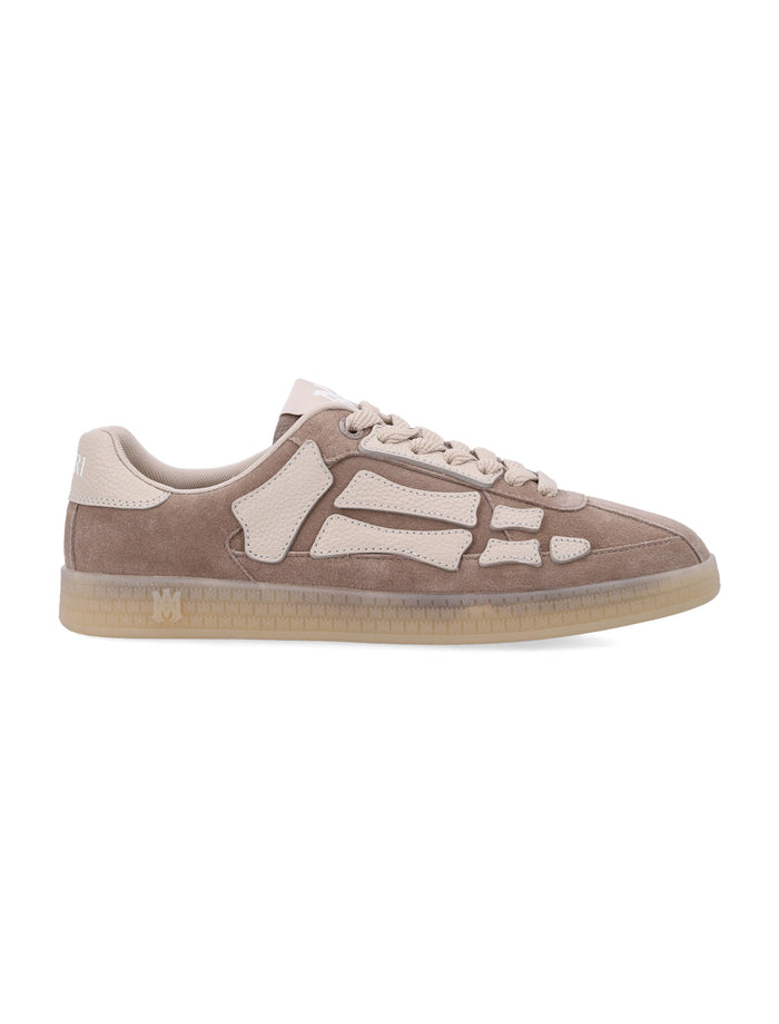 Amiri Pacific Bones Suede Sneakers Brown Upper