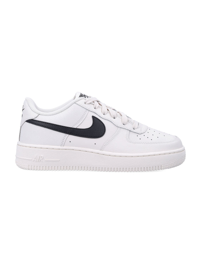Nike Air Force 1 Kids White Sneakers Phantom/black Upper