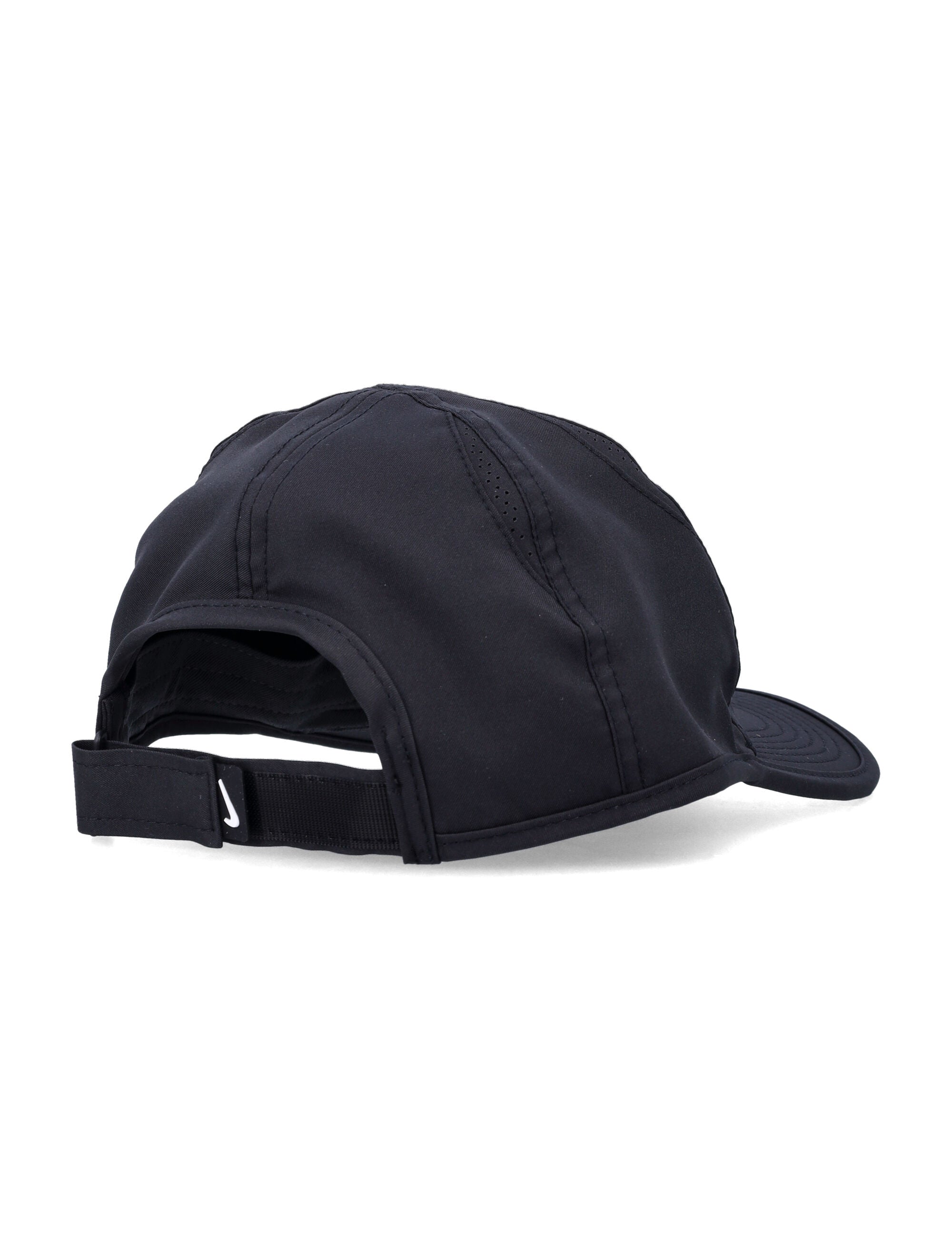 Nike Kids Black Swoosh Cap Polyester Hat