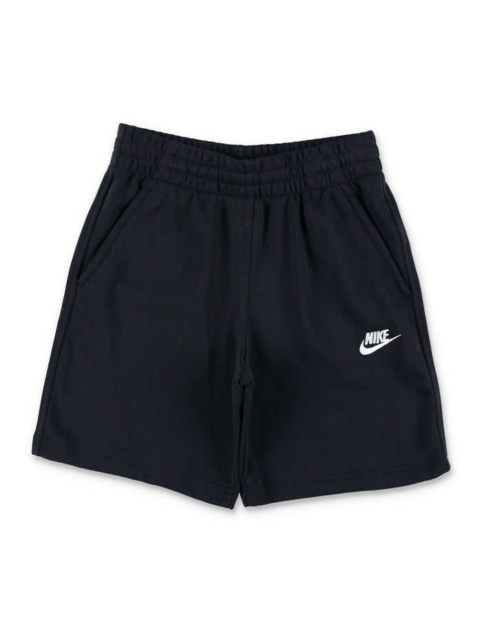 Nike Sportswear Club Fleece Kids Shorts Black Cotton