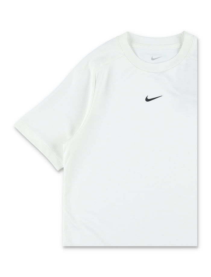 Nike Multi Kids Dri-Fit Short-Sleeve Top White Polyester T-shirt