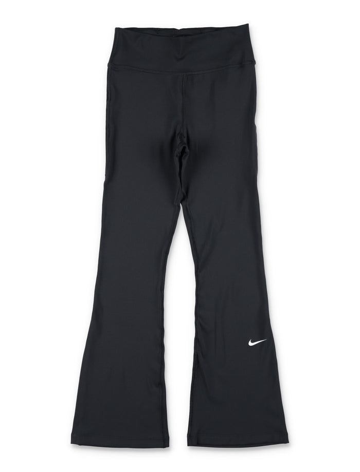 Nike One Girls Dri-Fit Flared Leggings Black Polyester