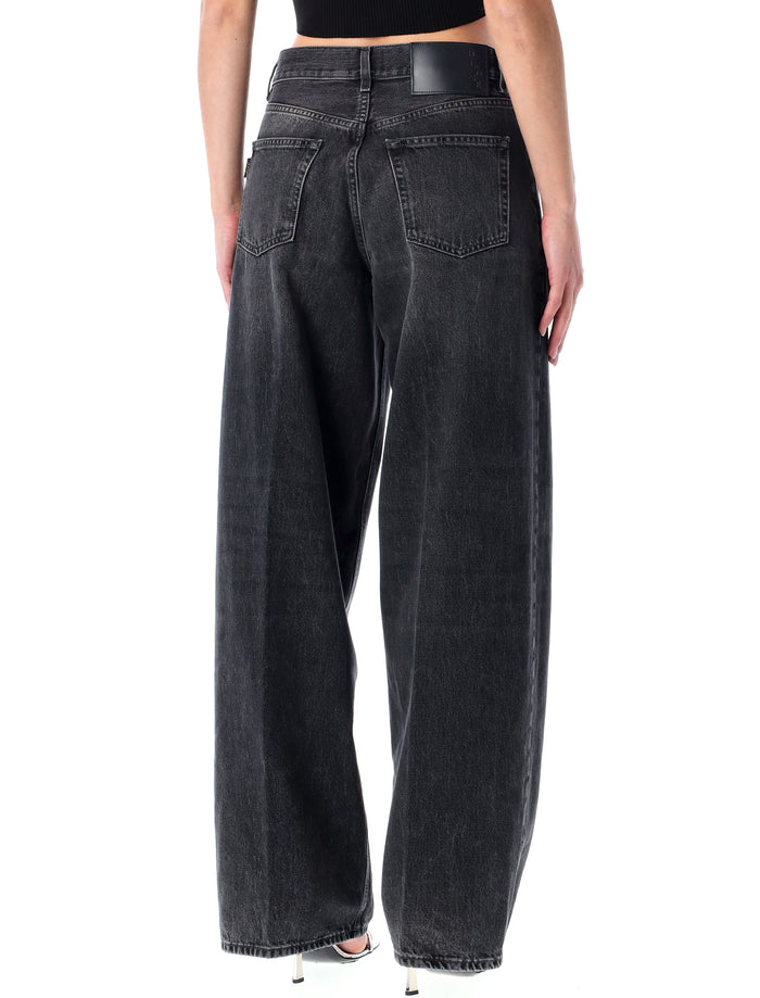 Haikure Bethany black wash denim jeans Authentic Cotton