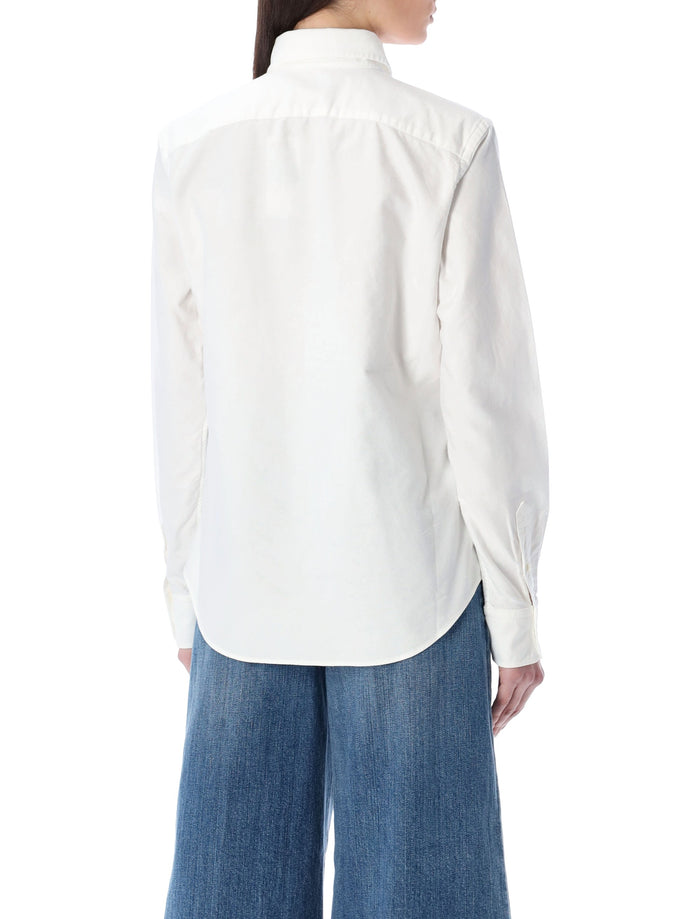 Polo Ralph Lauren Classic-Fit Oxford Cotton Shirt White