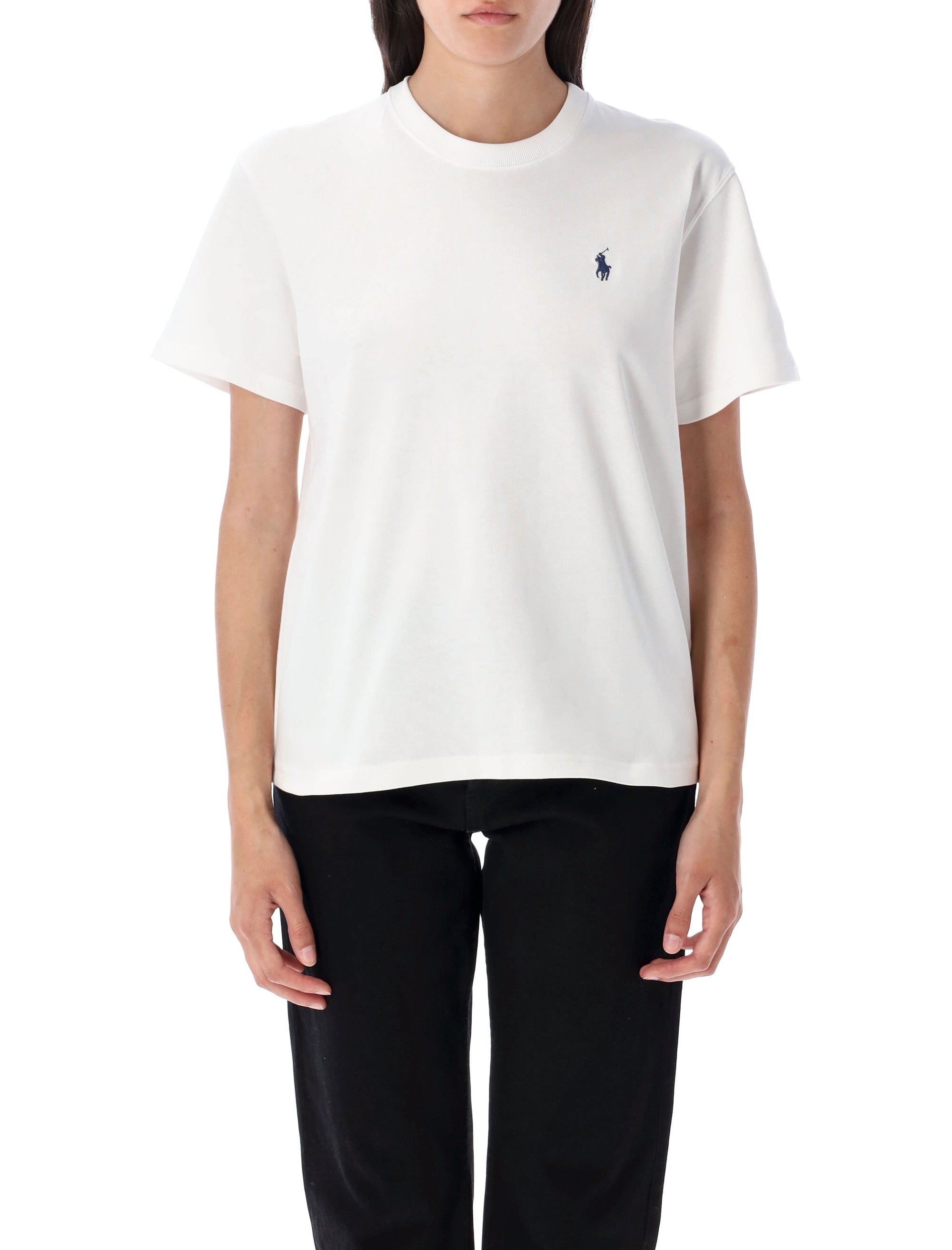 Polo Ralph Lauren Relaxed Fit Cotton Jersey T-Shirt White Tshirt