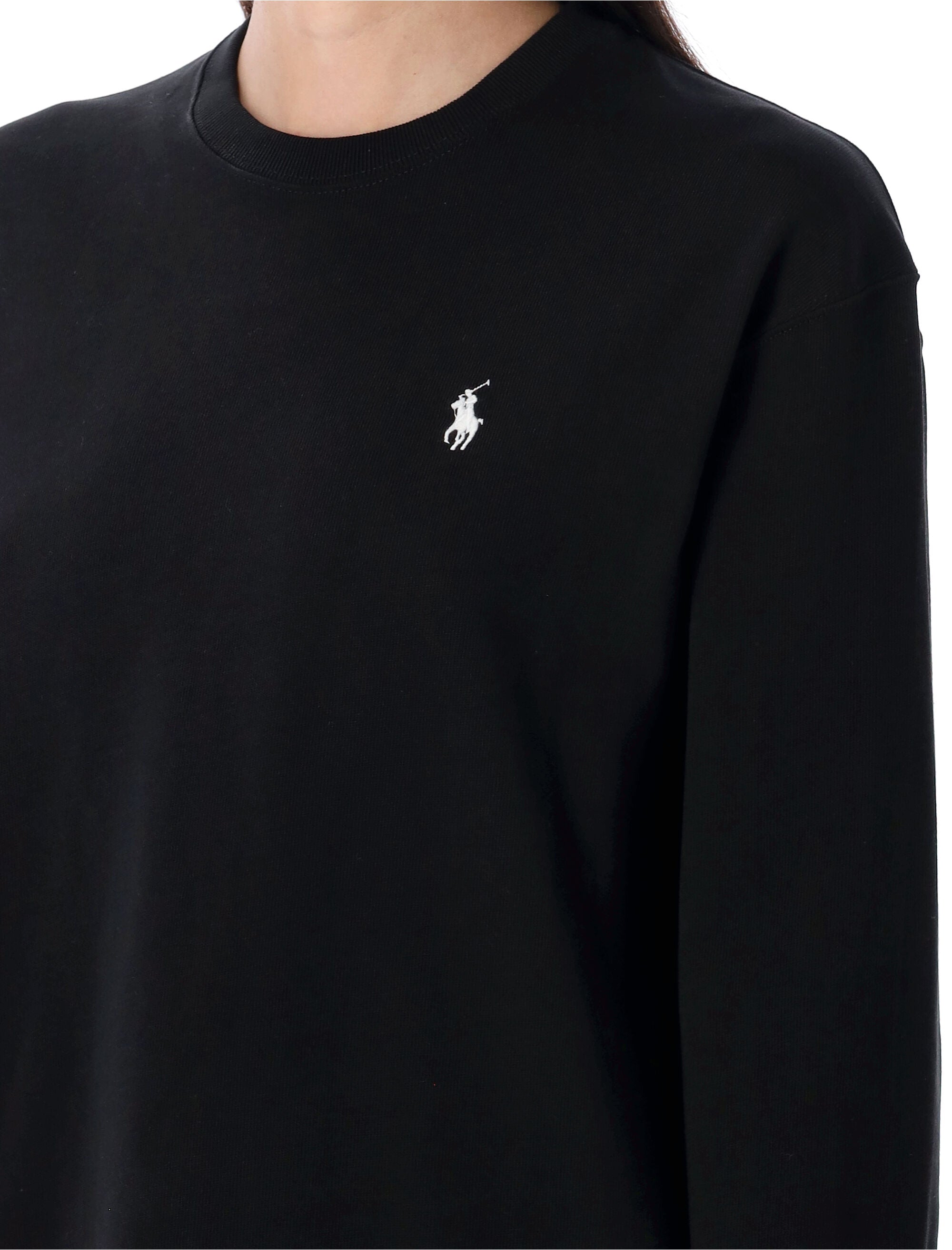 Polo Ralph Lauren Long Sleeves T-Shirt Black Cotton Tshirt