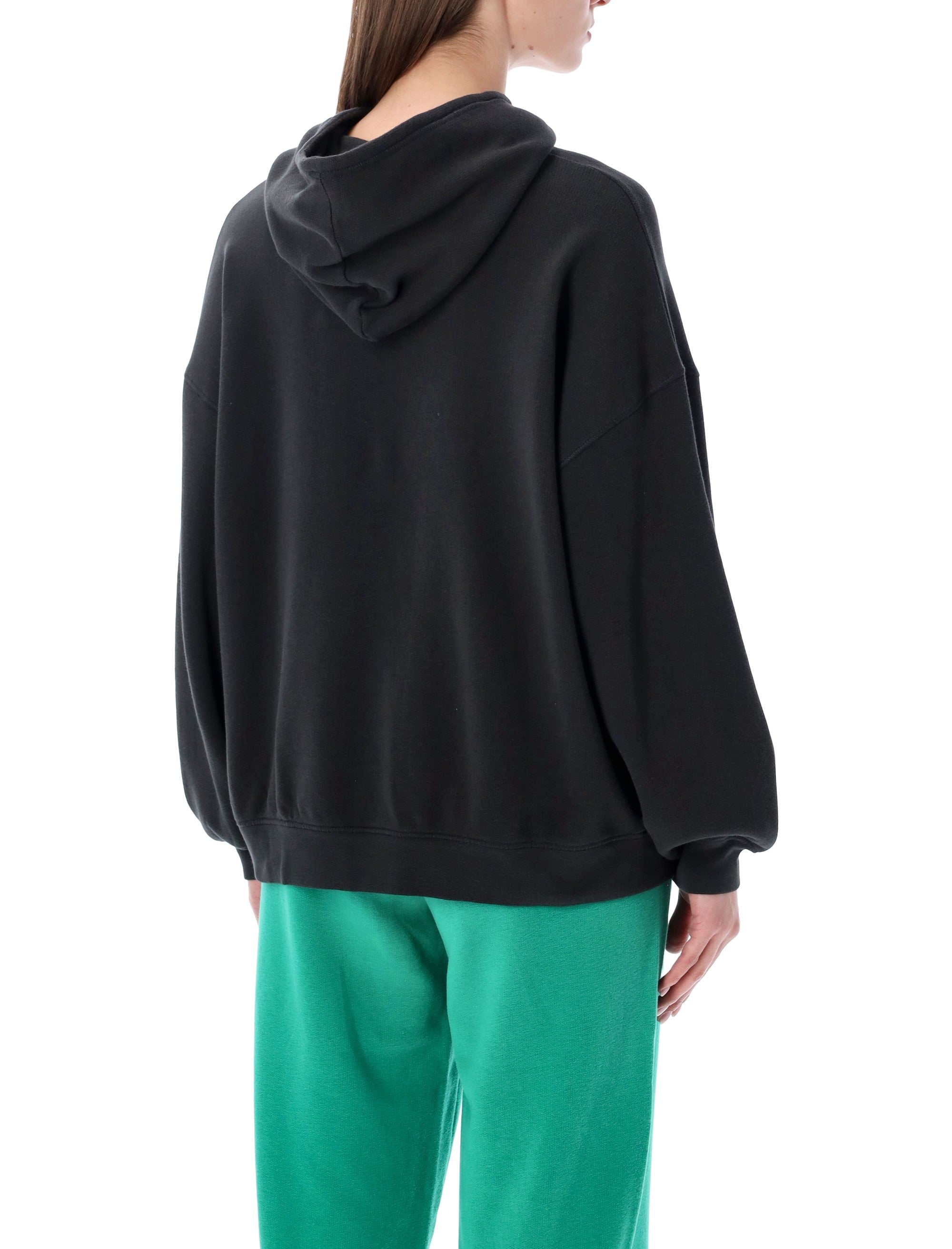 American Vintage Atubay oversized hoodie Tenebre Cotton Sweatshirt