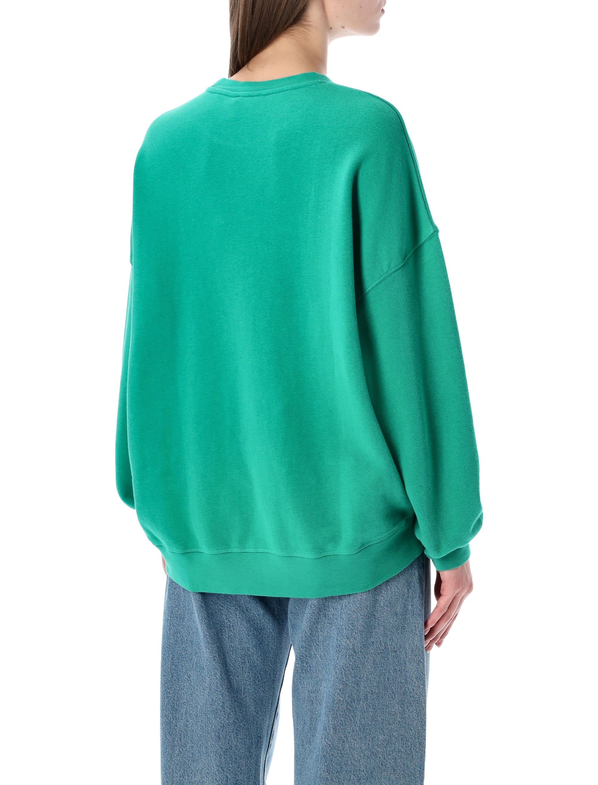 American Vintage Atubay sweatshirt Mint Cotton
