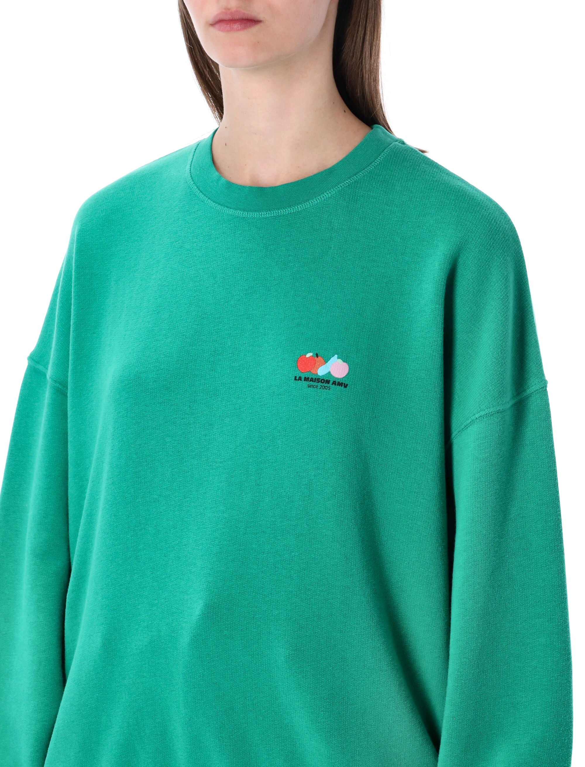 American Vintage Atubay sweatshirt Mint Cotton