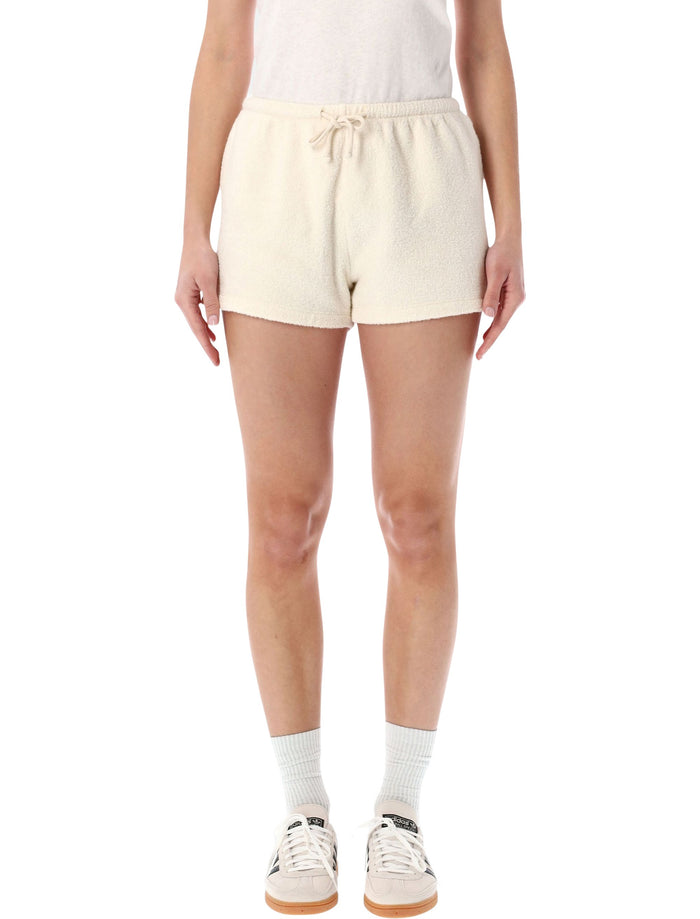 American Vintage Bobypark Shorts Ecru Cotton