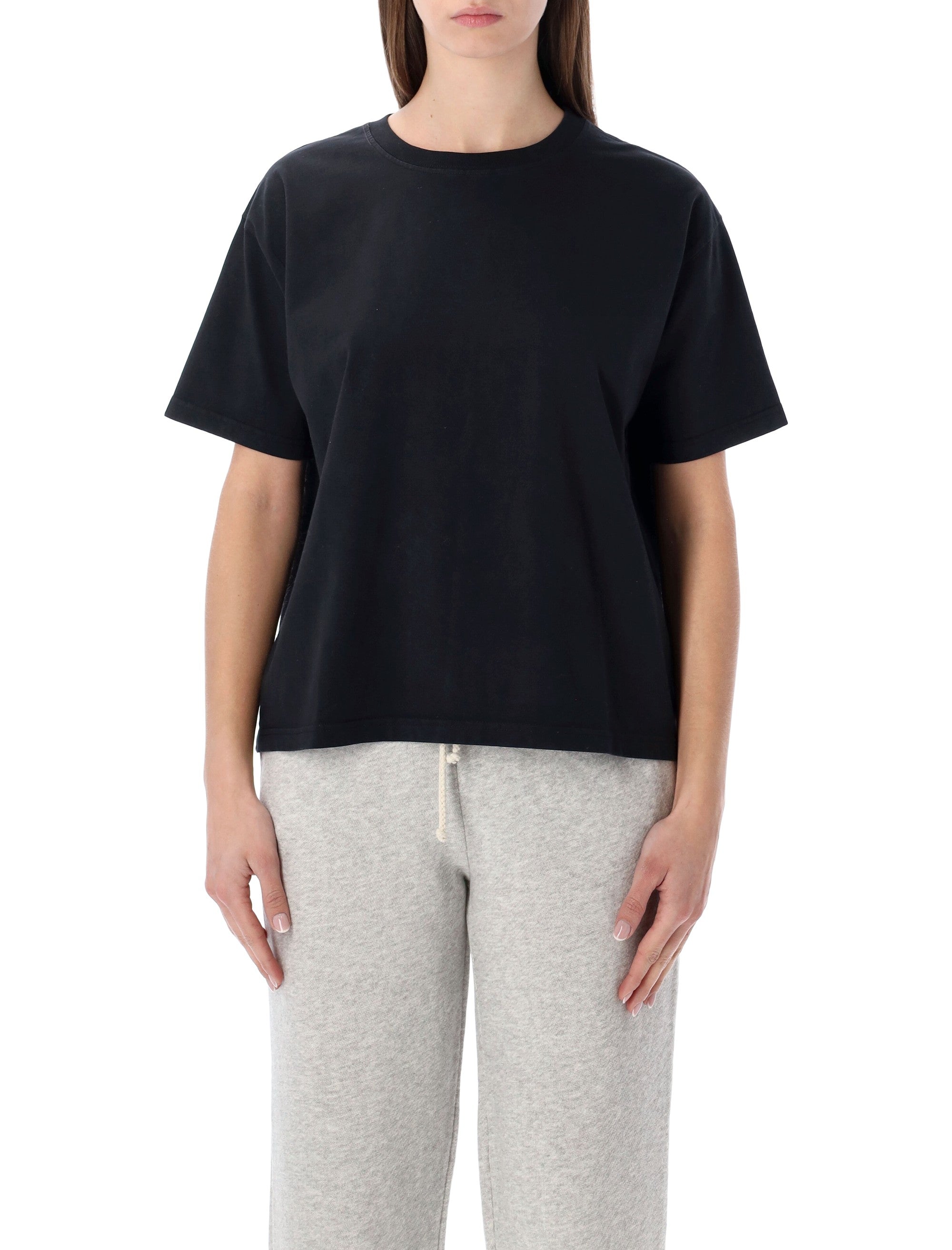American Vintage Fizvalley cotton t-shirt Black
