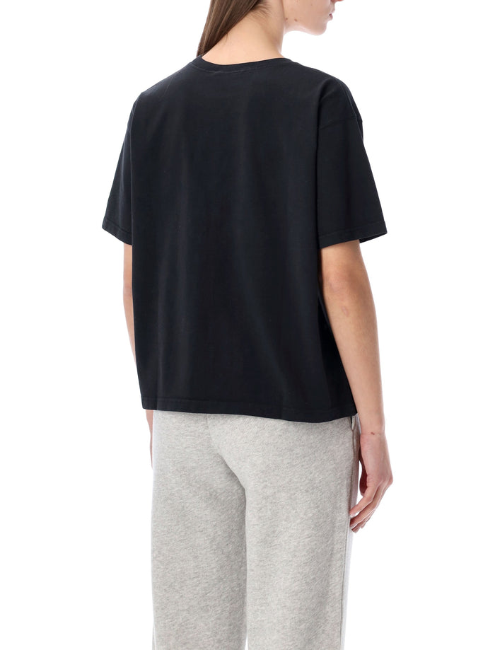 American Vintage Fizvalley cotton t-shirt Black