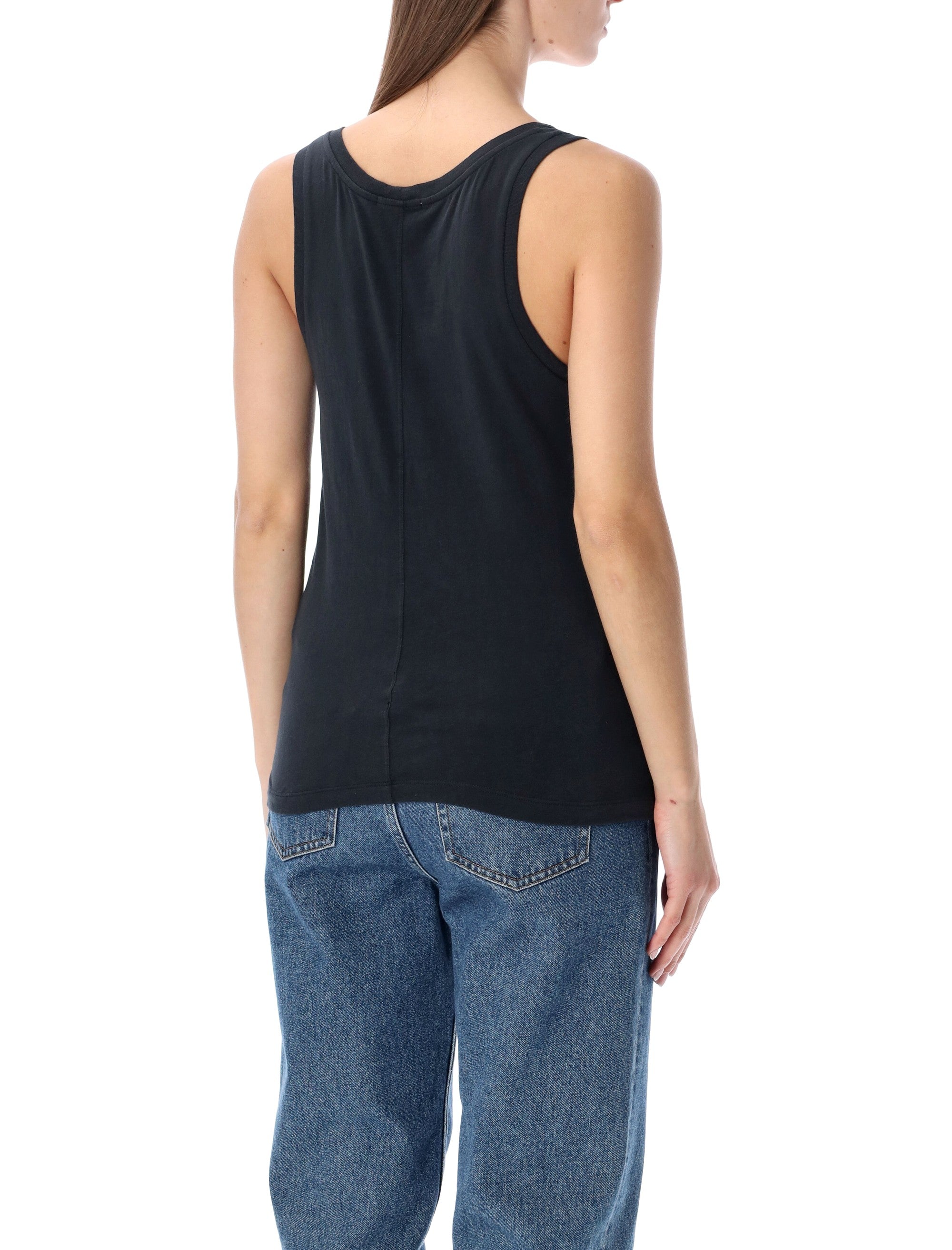 American Vintage Gamipy tank top Black Cotton