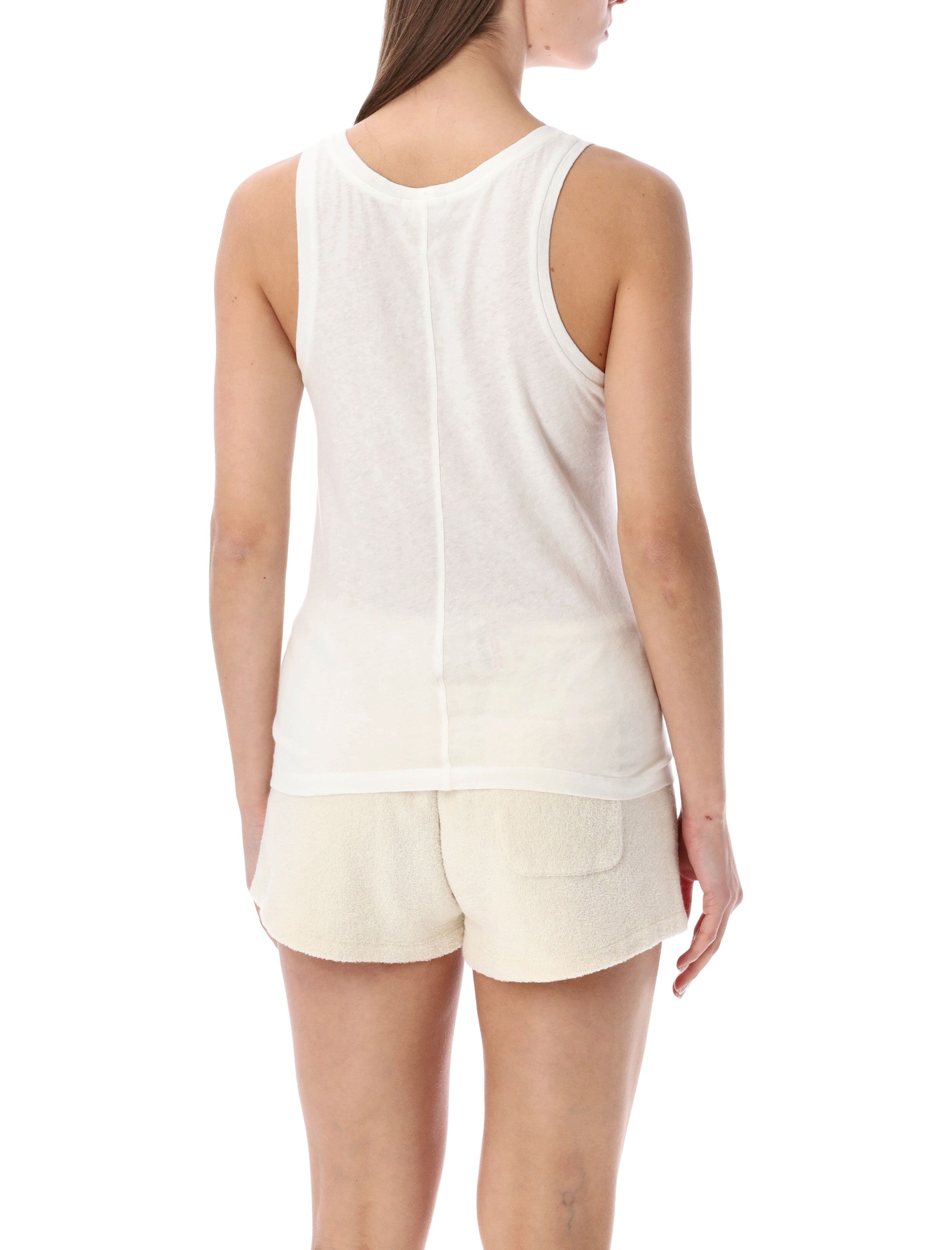 American Vintage Gamipy tank top White Cotton