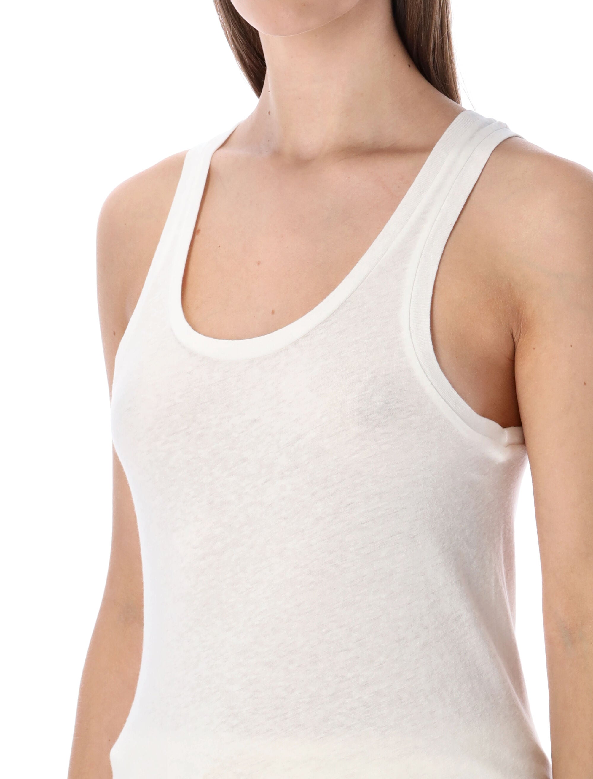 American Vintage Gamipy tank top White Cotton