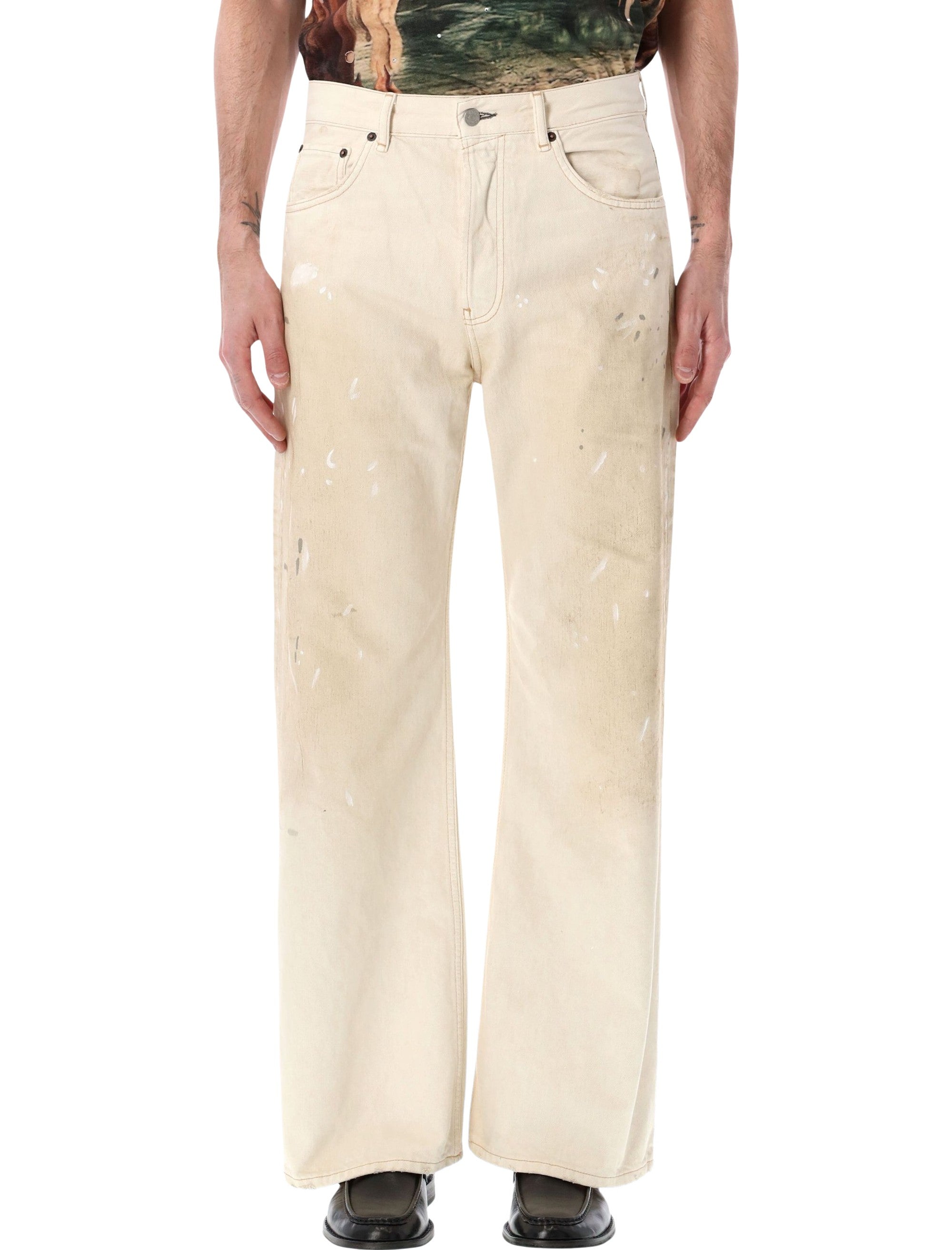 Acne Studios Regular Fit 2021 Jeans White Trafalgar Organic Cotton