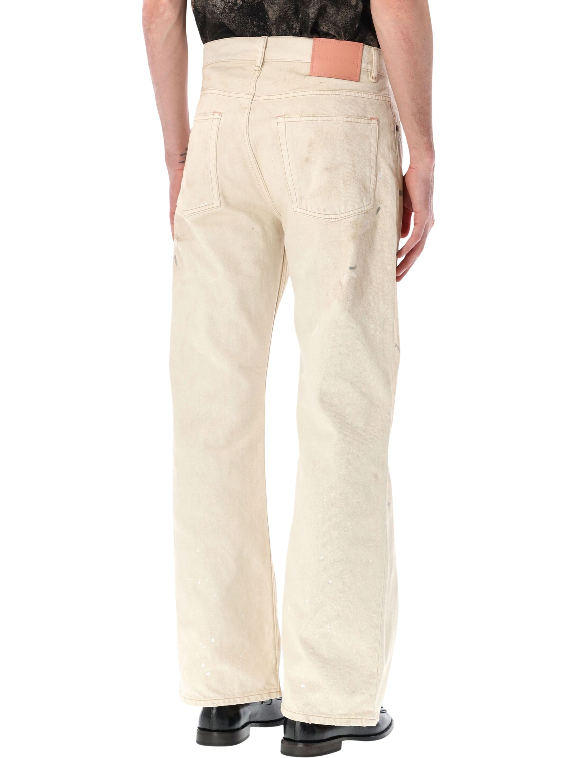 Acne Studios Regular Fit 2021 Jeans White Trafalgar Organic Cotton