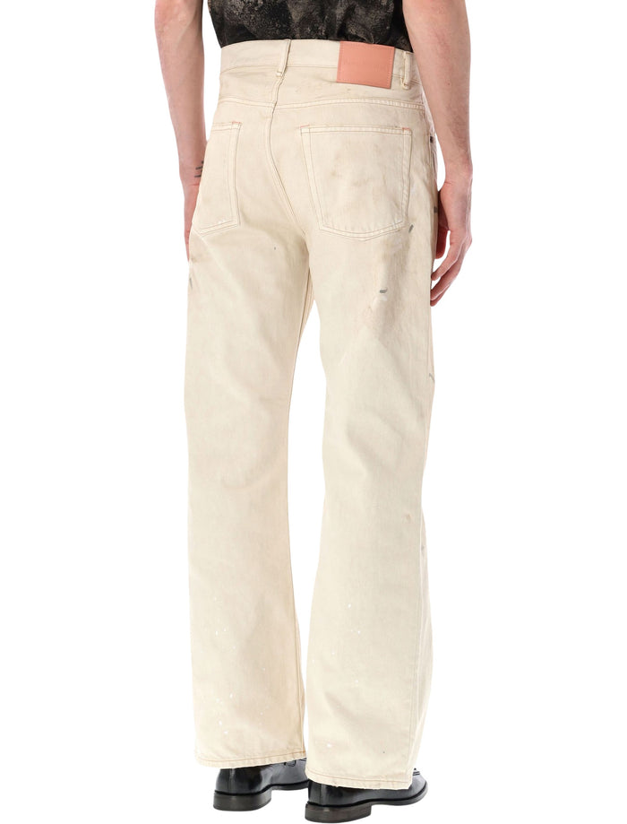 Acne Studios Regular Fit 2021 Jeans White Trafalgar Organic Cotton