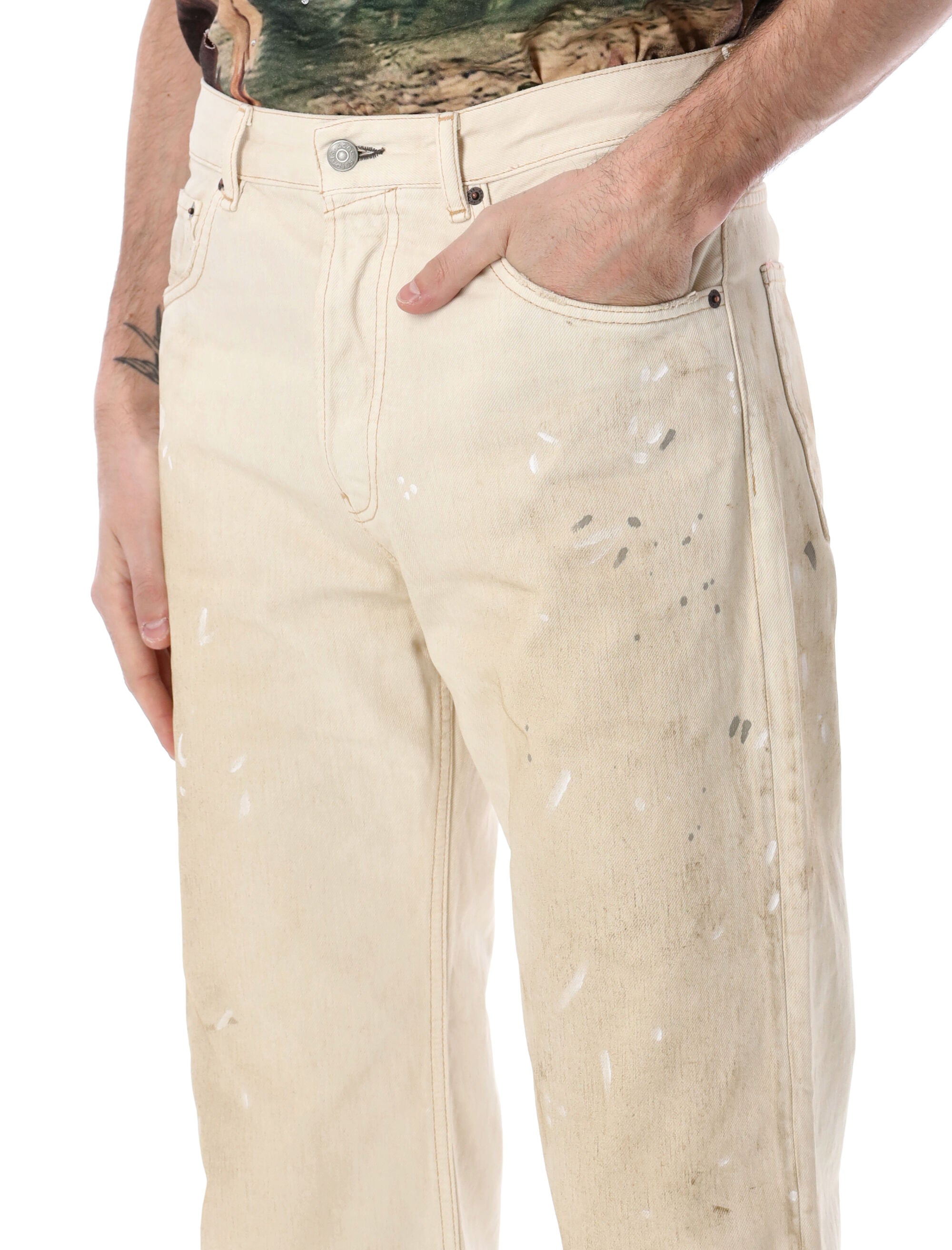Acne Studios Regular Fit 2021 Jeans White Trafalgar Organic Cotton