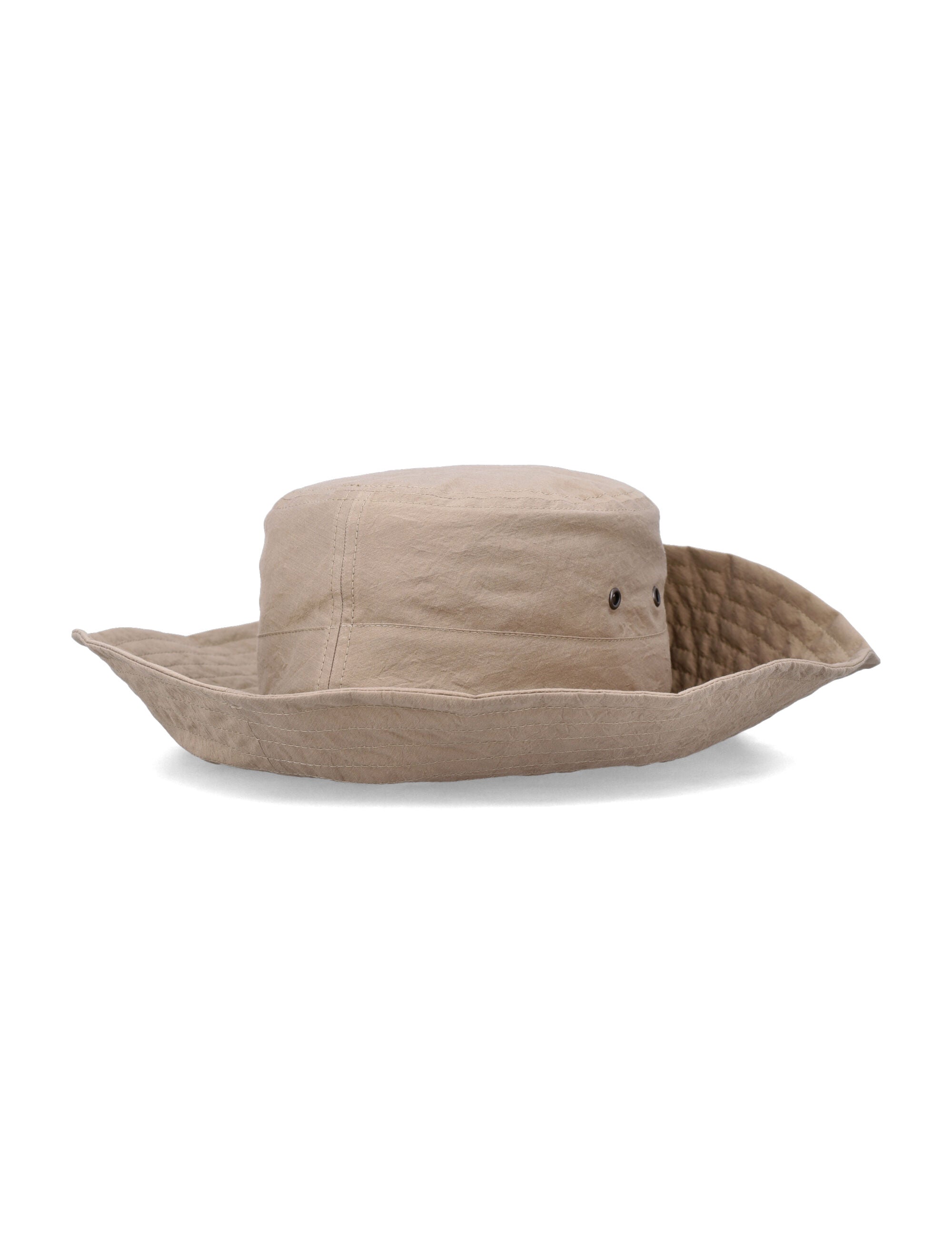 Soeur Isaho organic cotton poplin hat Ecru