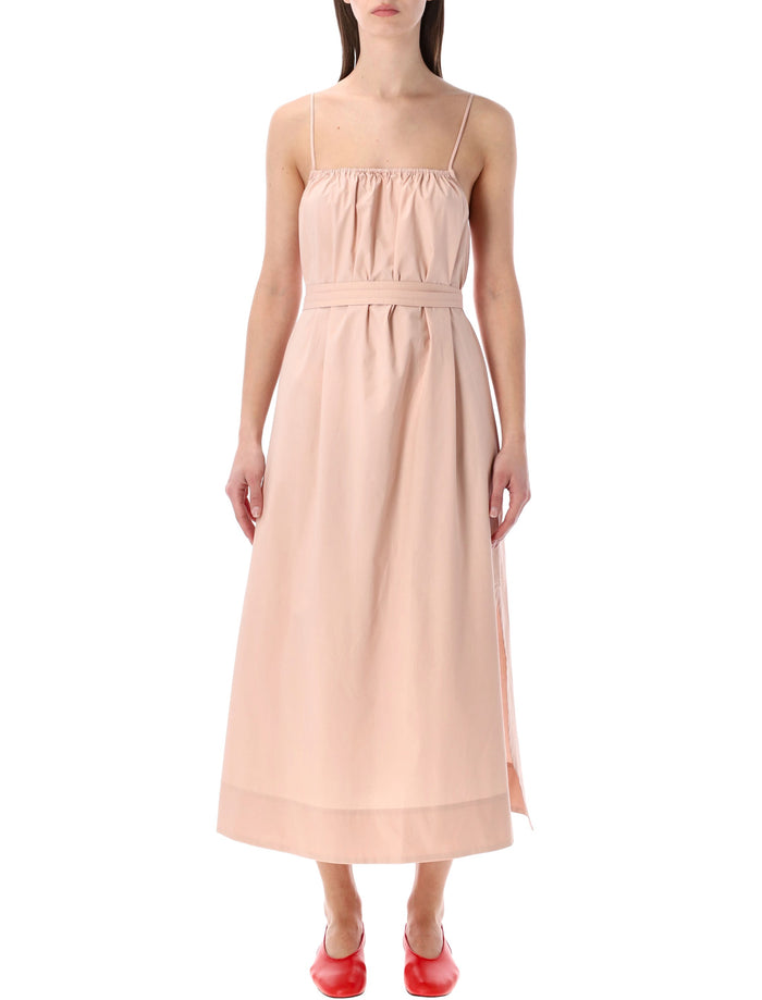 Soeur Heidi Long Dress Pink Cotton Rose Blush Organic