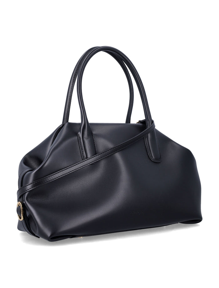 Themoirè Tallia Trank medium Black Polyurethane Tote