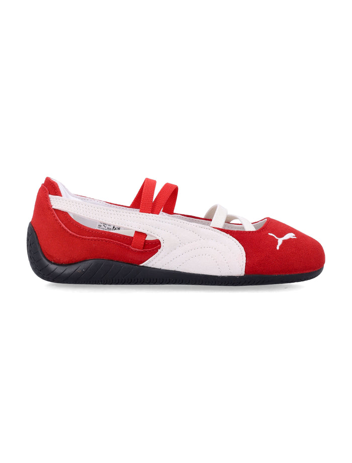PUMA Speedcat suede ballet womens shoes For All Time Red Upper Flat