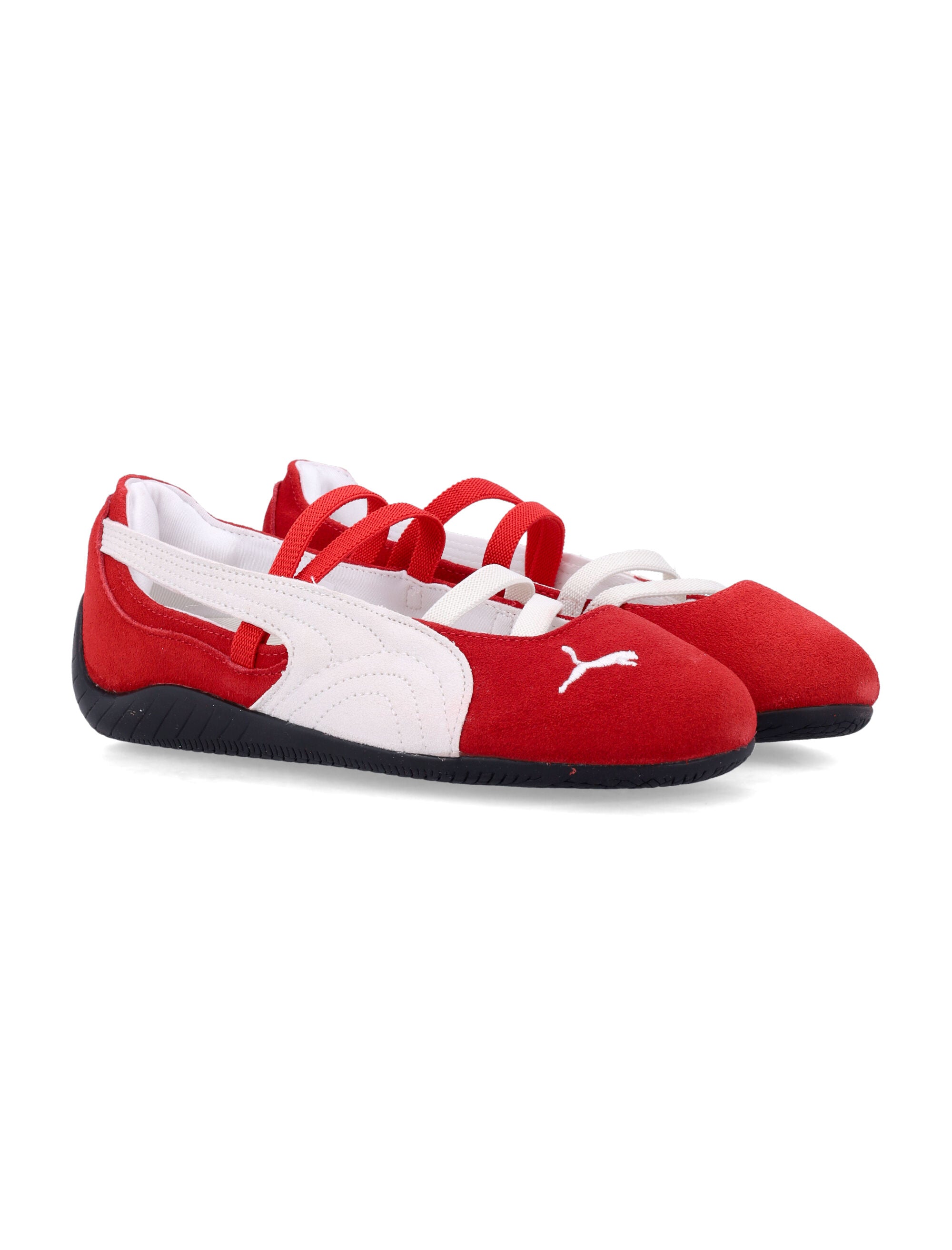PUMA Speedcat suede ballet womens shoes For All Time Red Upper Flat