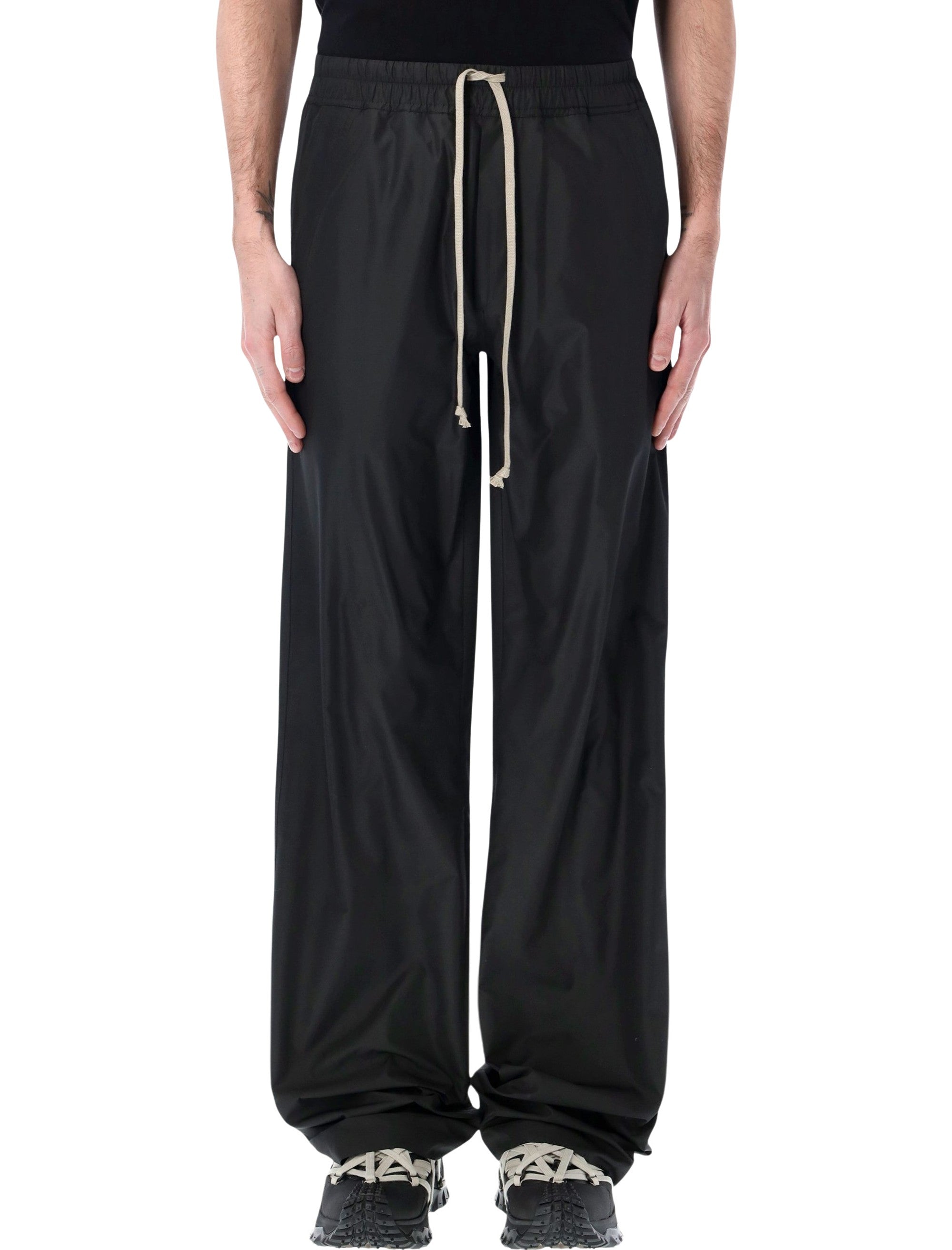 Moncler + Rick Owens Drawstring pants Black Polyestr