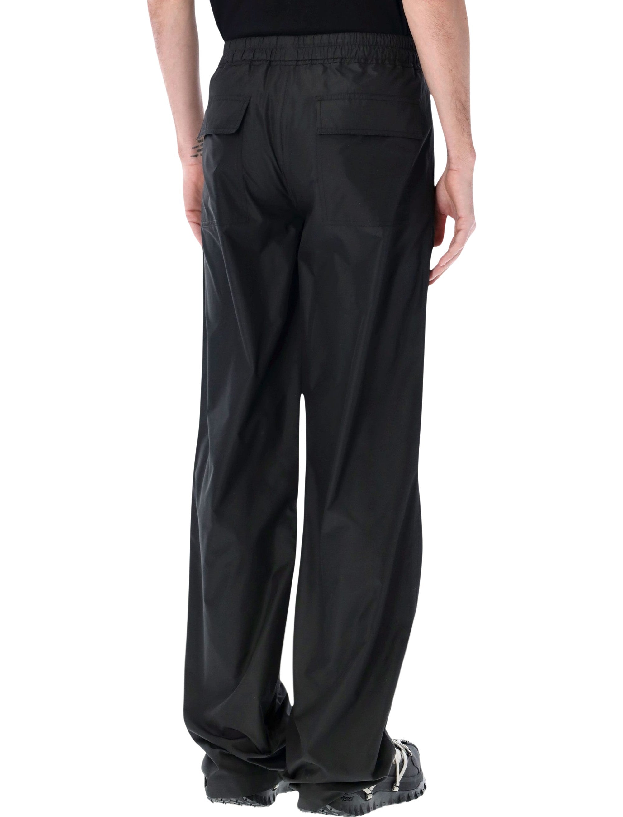 Moncler + Rick Owens Drawstring pants Black Polyestr