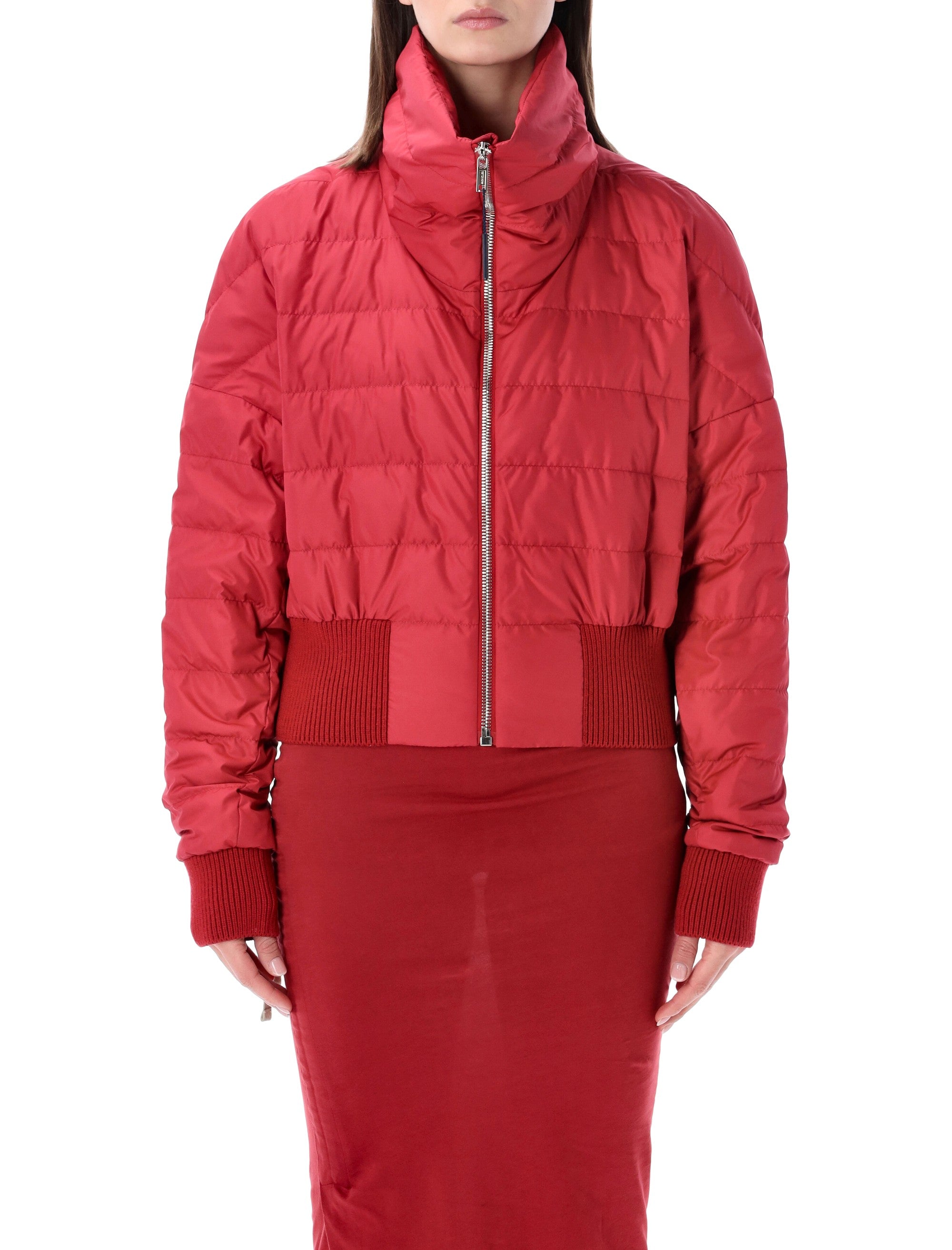 Moncler + Rick Owens cropped jacket 438 Polyester Filling Down