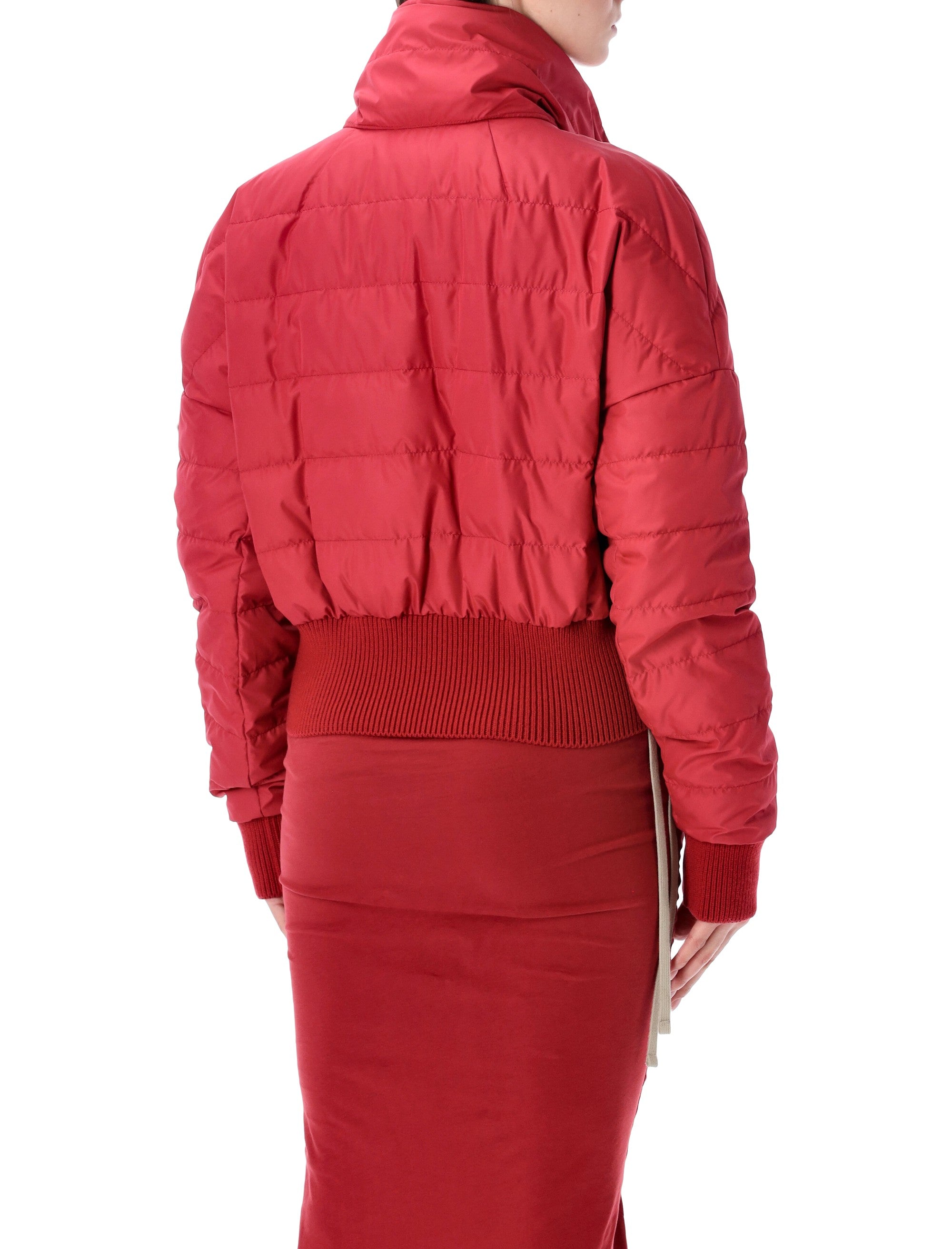 Moncler + Rick Owens cropped jacket 438 Polyester Filling Down