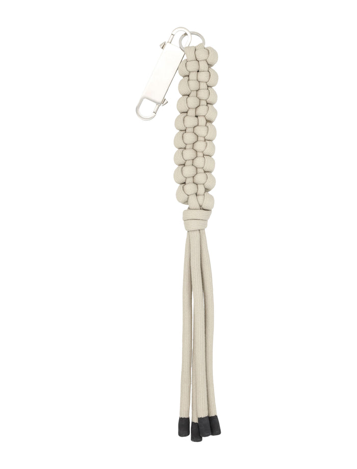 Moncler Rick Owens Hiking Rope keyring Grey