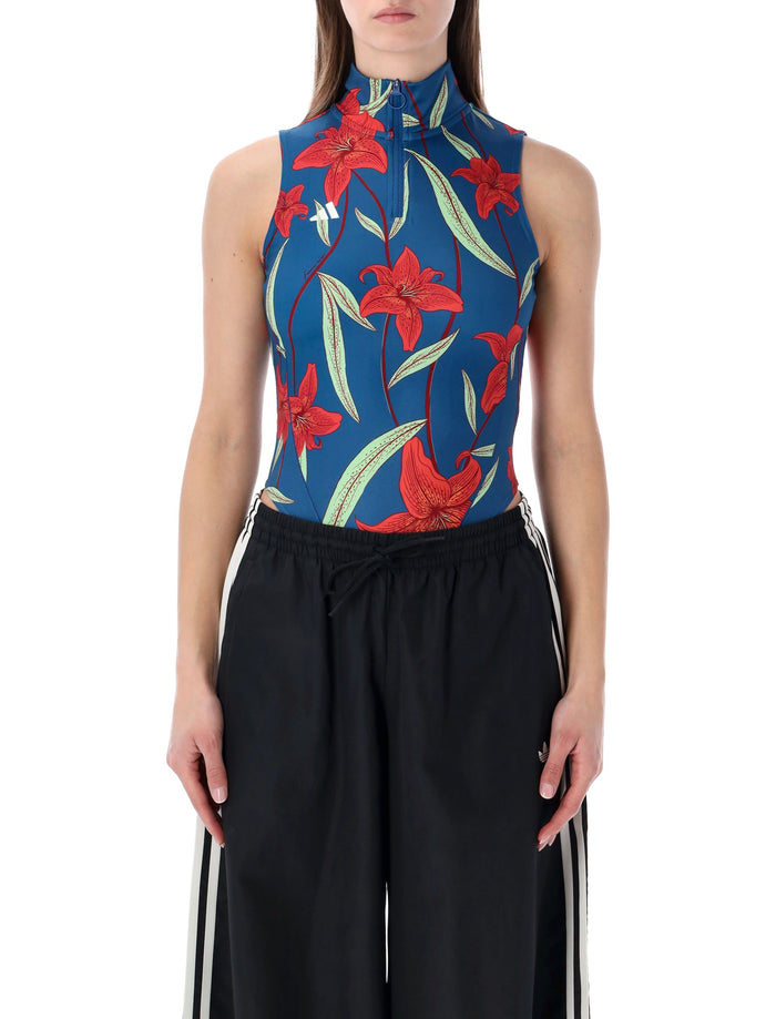 Adidas Originals x FARM Rio bodysuit Floreal Recycled Polyester