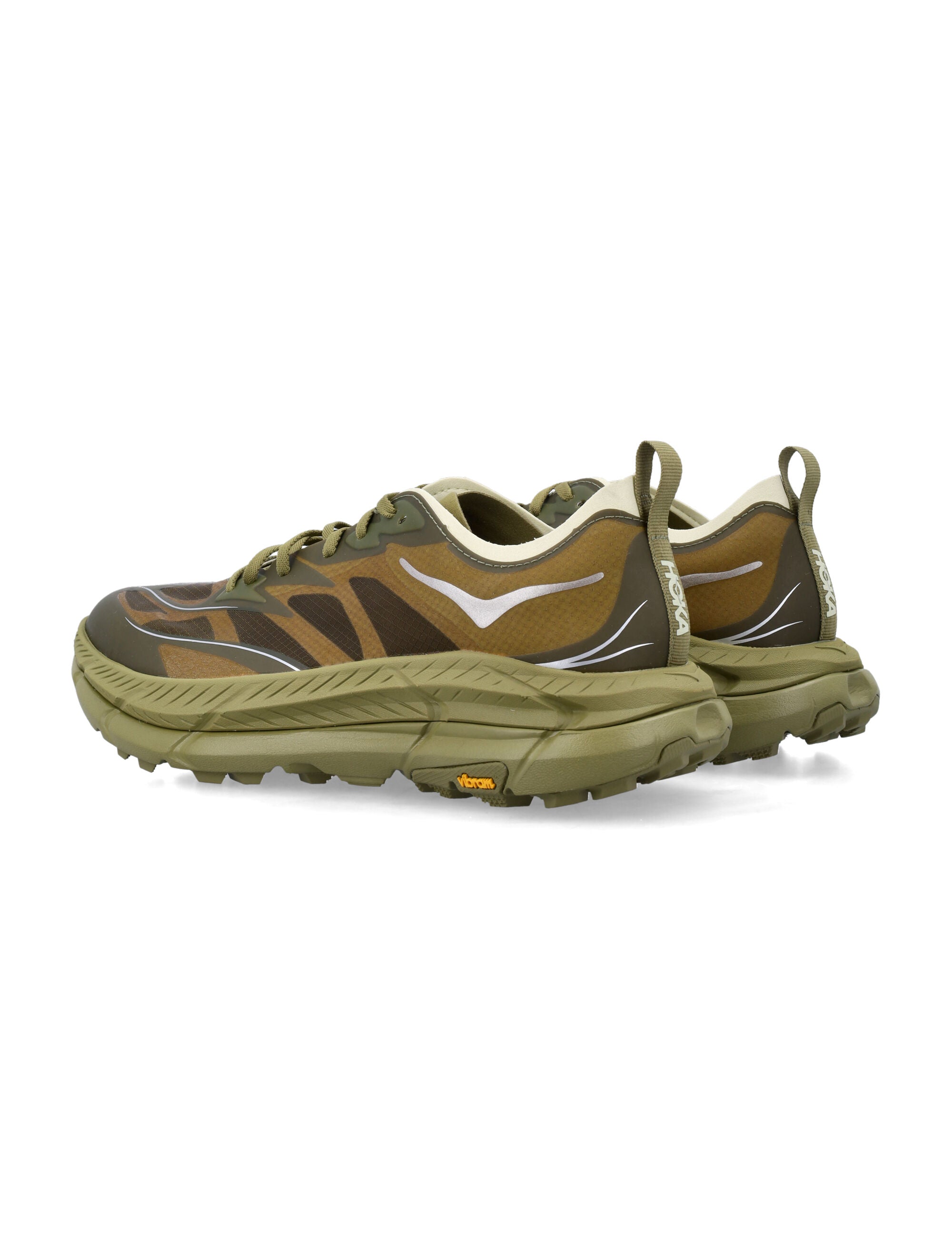 Hoka One Mafate Speed 4 Lite Wild Rye / Pampas Grass Synthetic Sole Sneaker