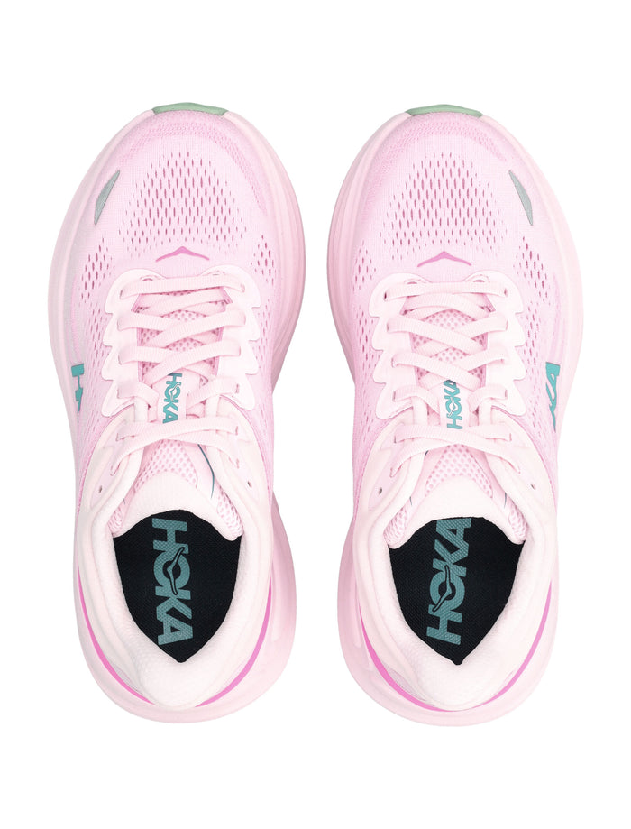 Hoka One Bondi 9 womans sneakers Rose Tea / Petal Mesh Sole