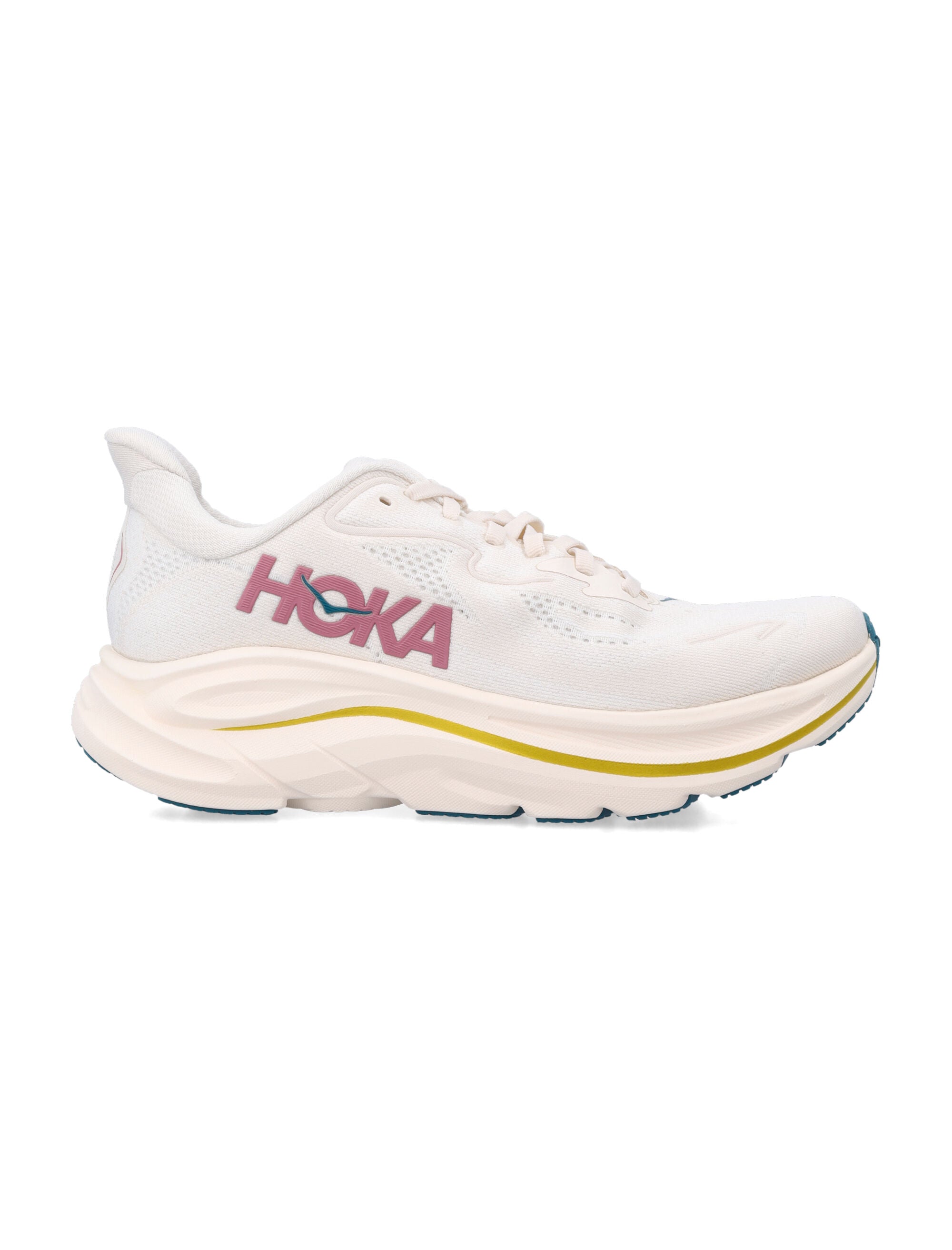Hoka One Clifton 10 womans sneakers Birch / Alabaster Mesh Sole