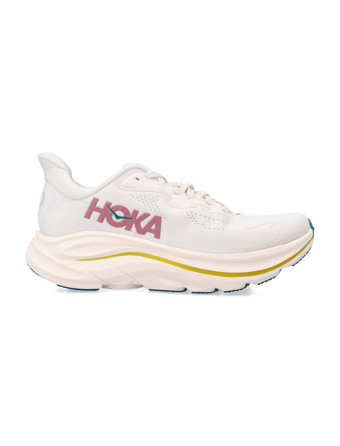 Hoka One Clifton 10 womans sneakers Birch / Alabaster Mesh Sole
