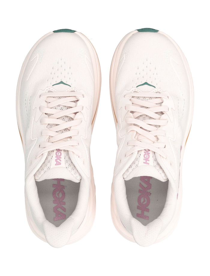 Hoka One Clifton 10 womans sneakers Birch / Alabaster Mesh Sole