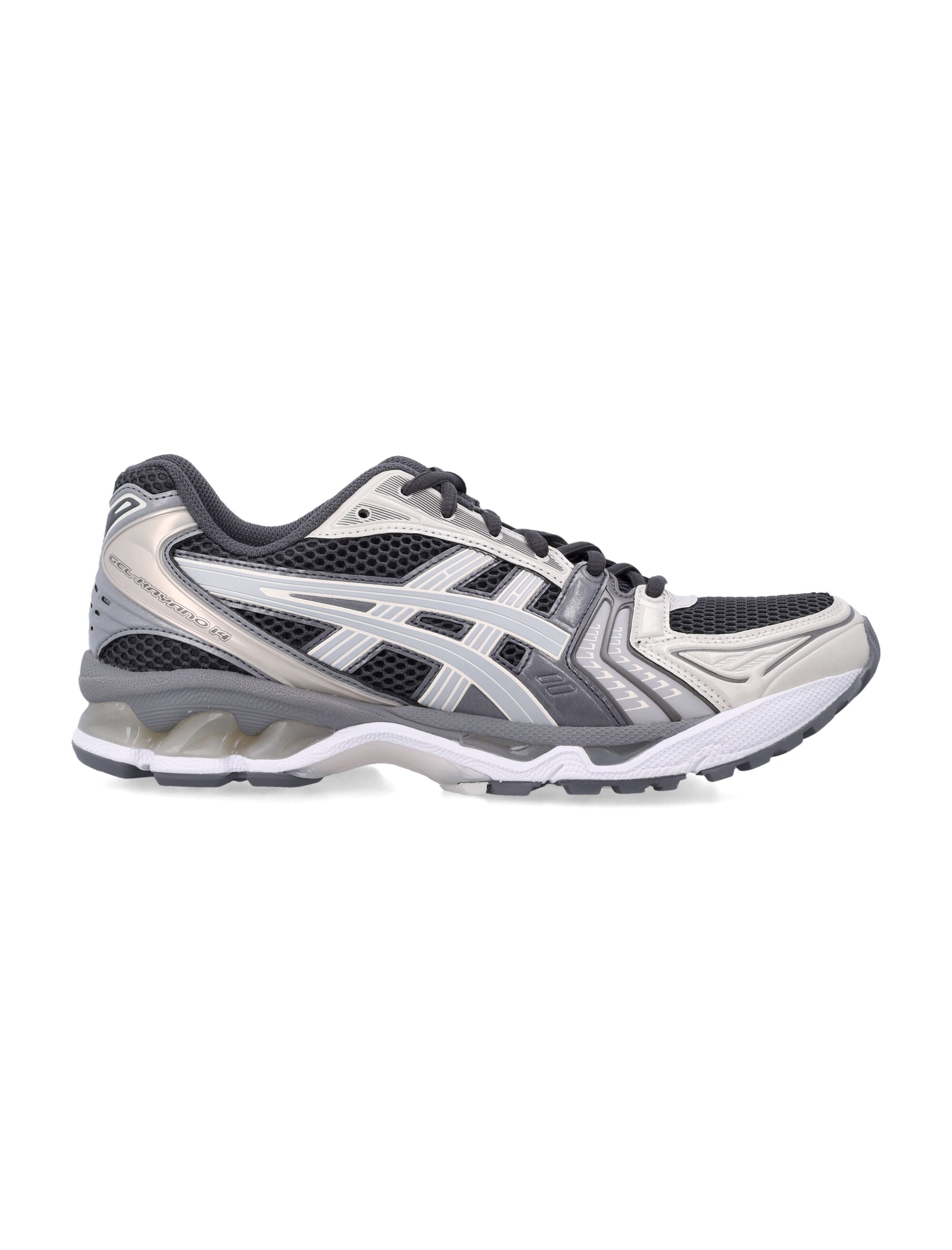 Asics Gel-Kayano 14 Mesh Sneakers Obsidian Grey Synthetic Sole