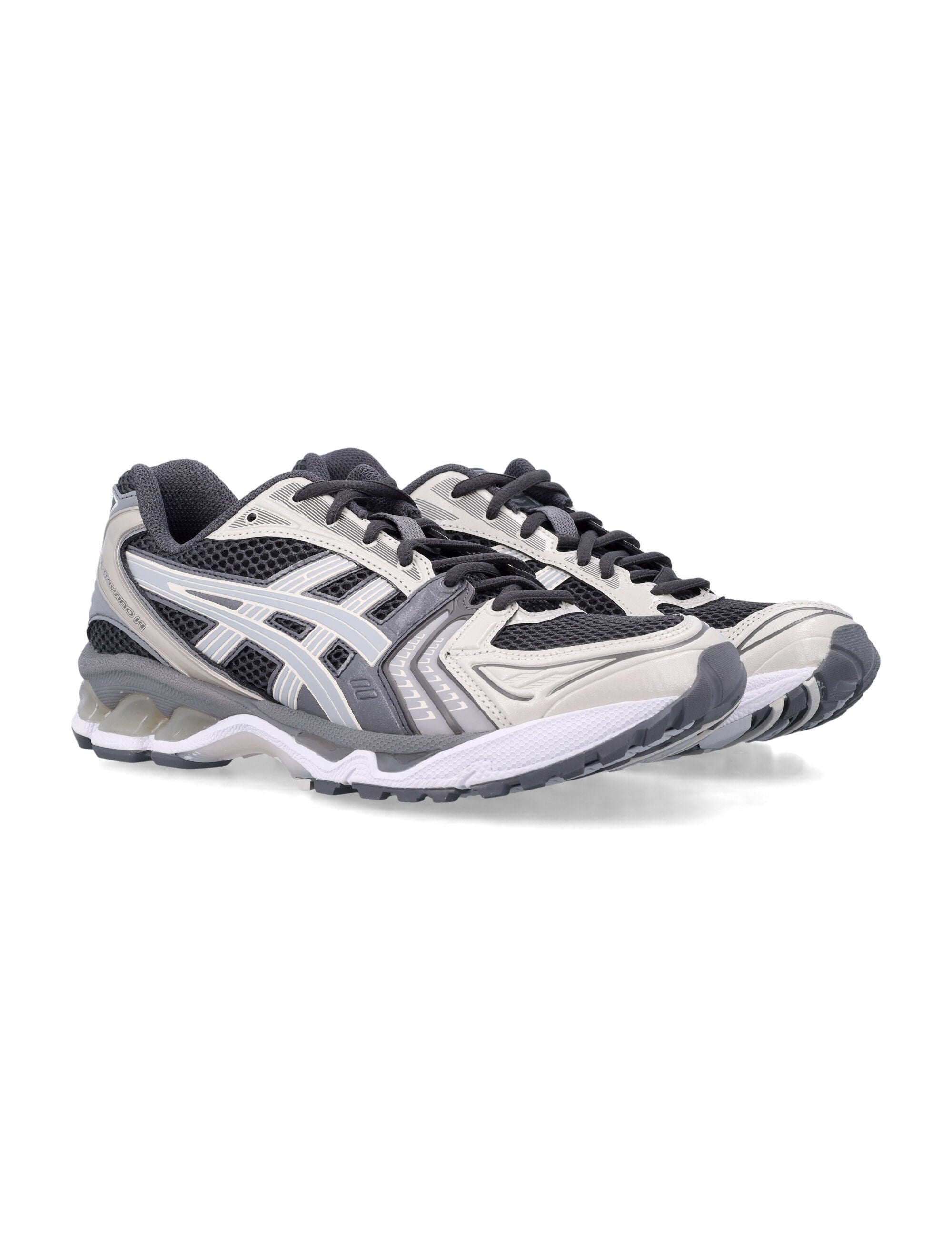 Asics Gel-Kayano 14 Mesh Sneakers Obsidian Grey Synthetic Sole