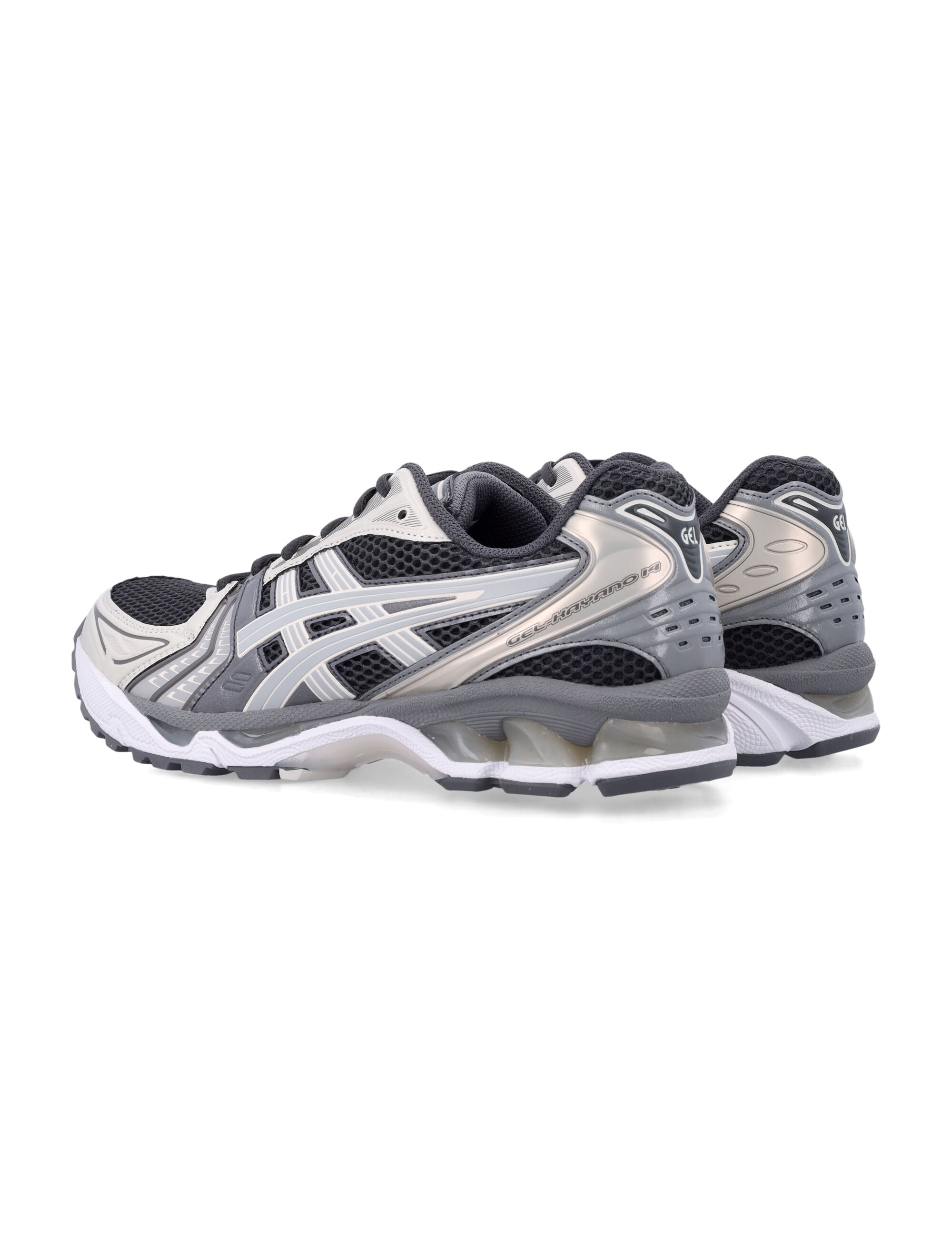 Asics Gel-Kayano 14 Mesh Sneakers Obsidian Grey Synthetic Sole